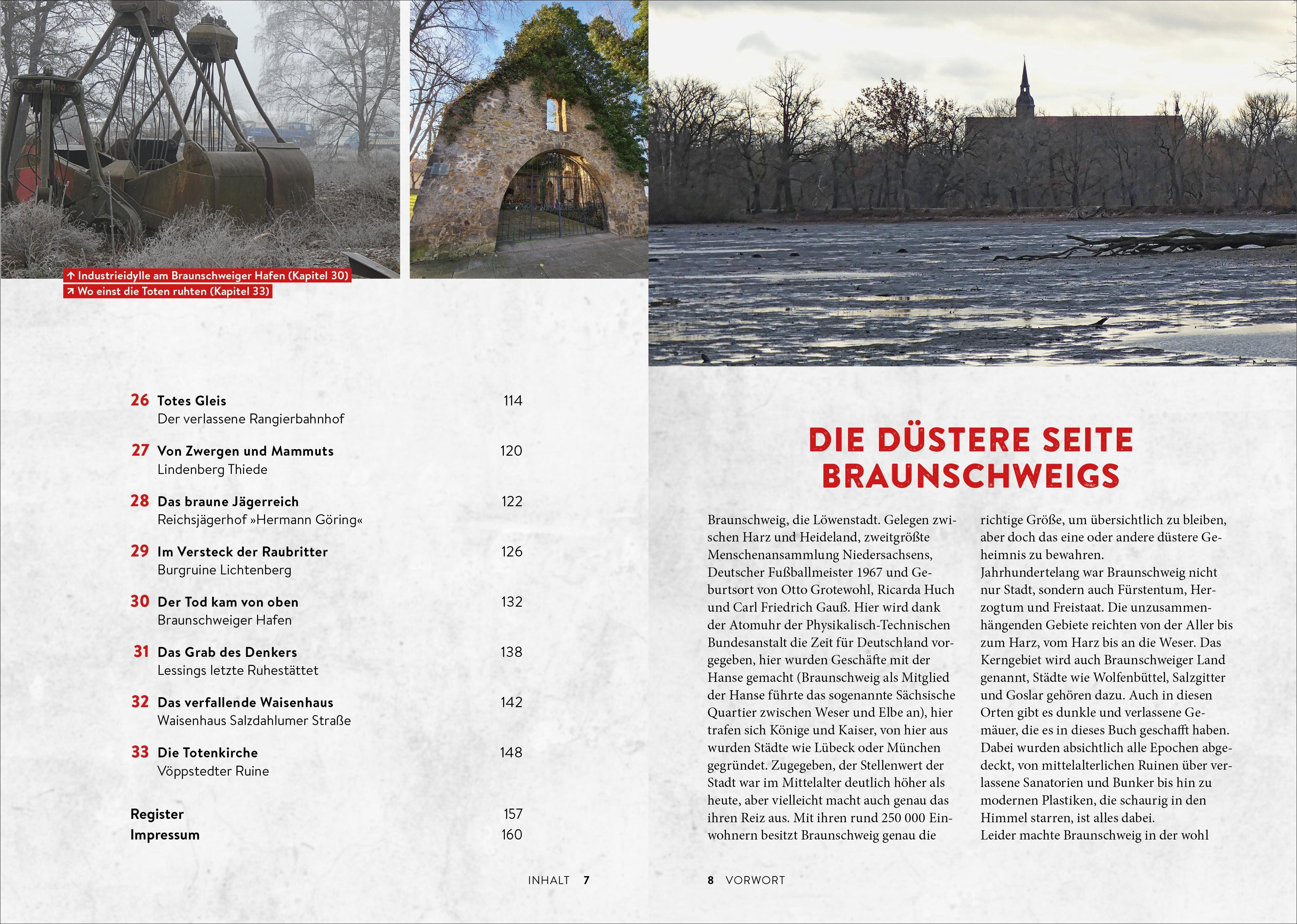 Beispielinhalt (Bild) Lost & Dark Places Braunschweig