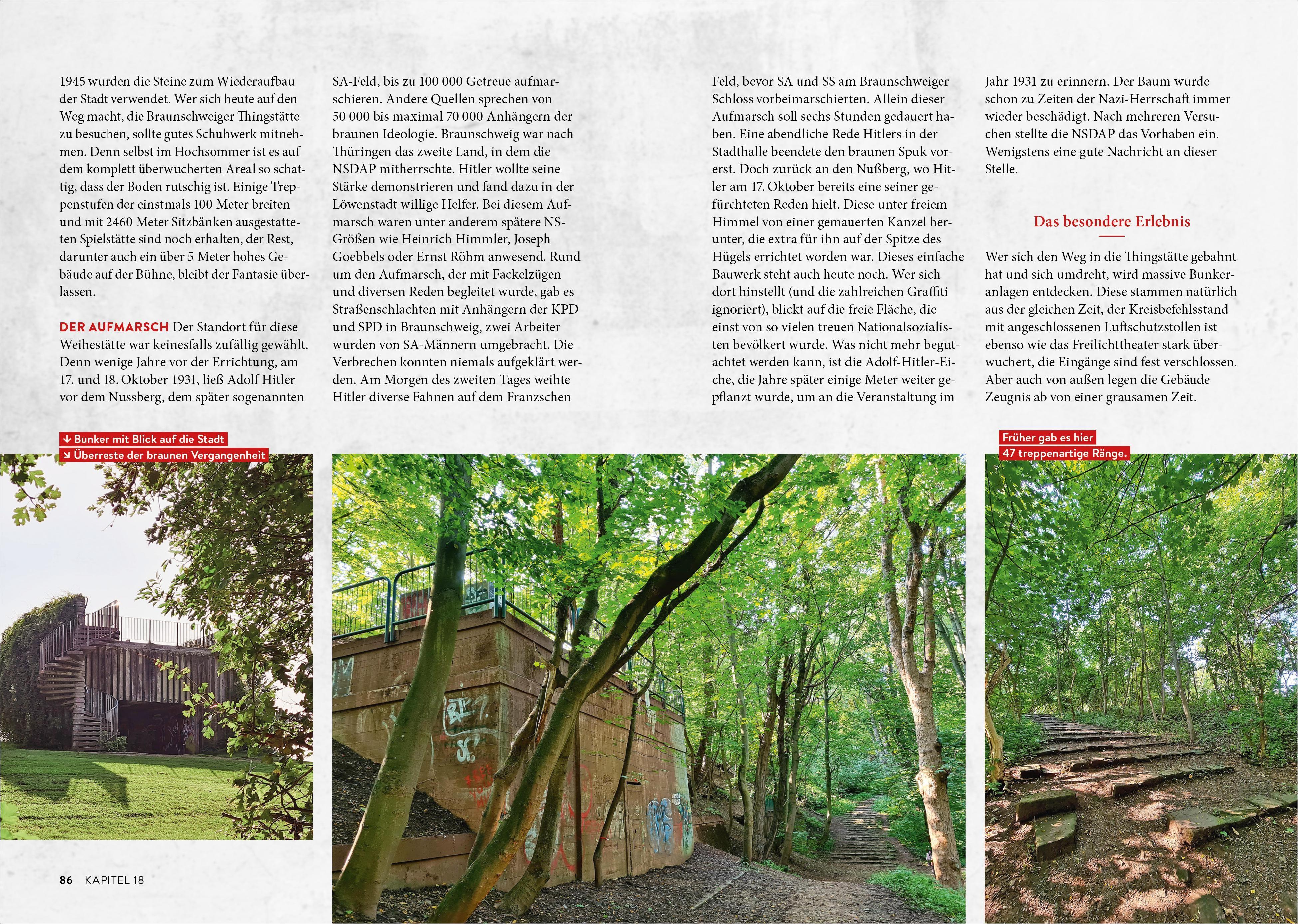 Beispielinhalt (Bild) Lost & Dark Places Braunschweig