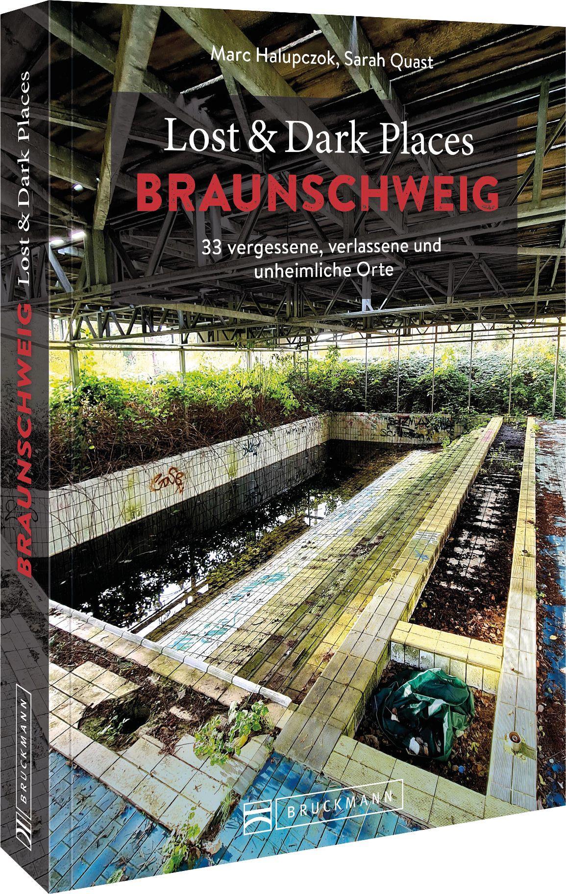 Vorderes Coverbild Lost & Dark Places Braunschweig