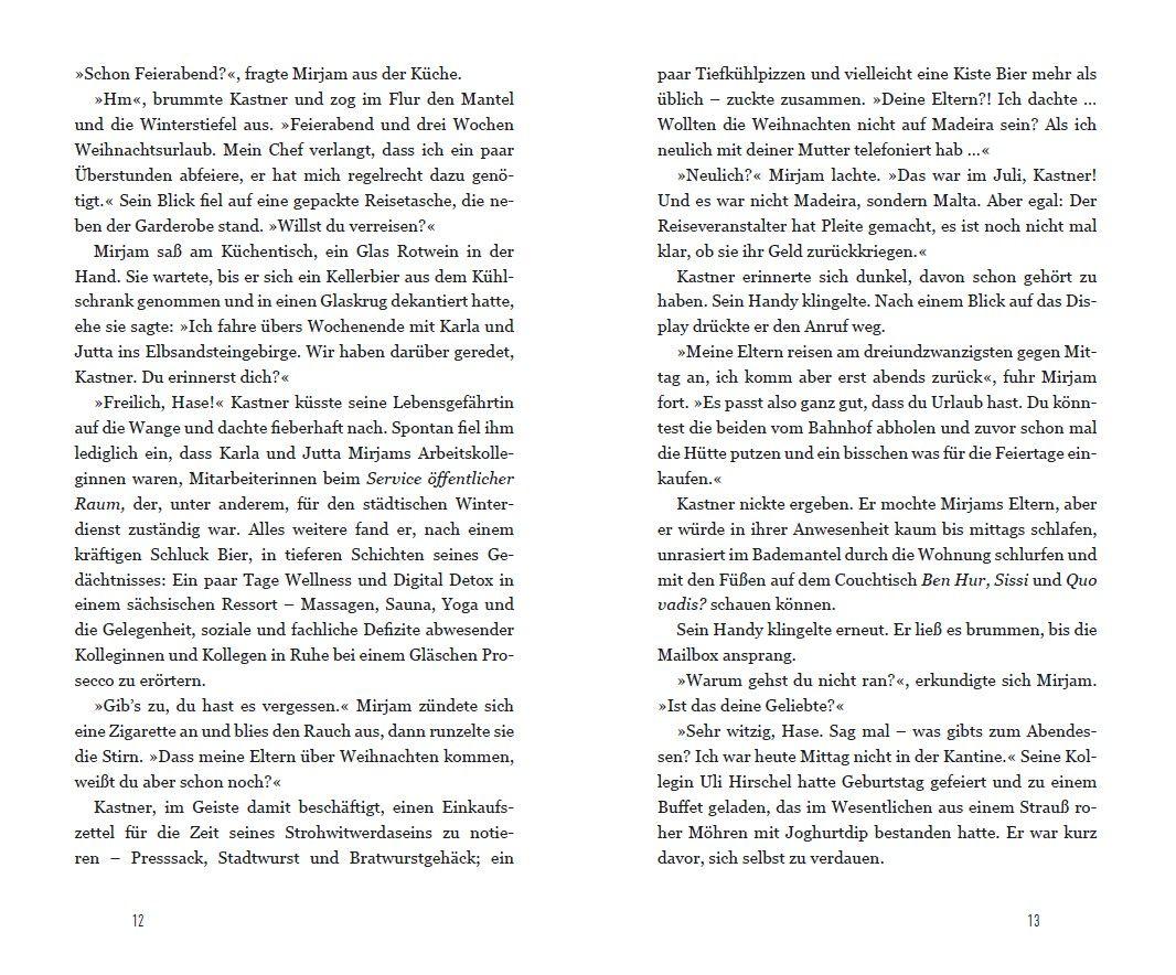 Beispielinhalt (Bild) Kommissar Kastner und das perfekte Weihnachtsdinner