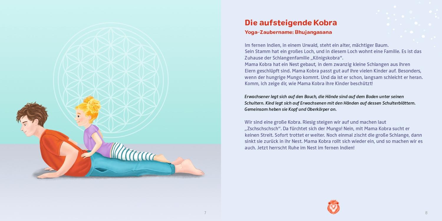 Beispielinhalt (Bild) FamilyFlow. Familien-Yoga