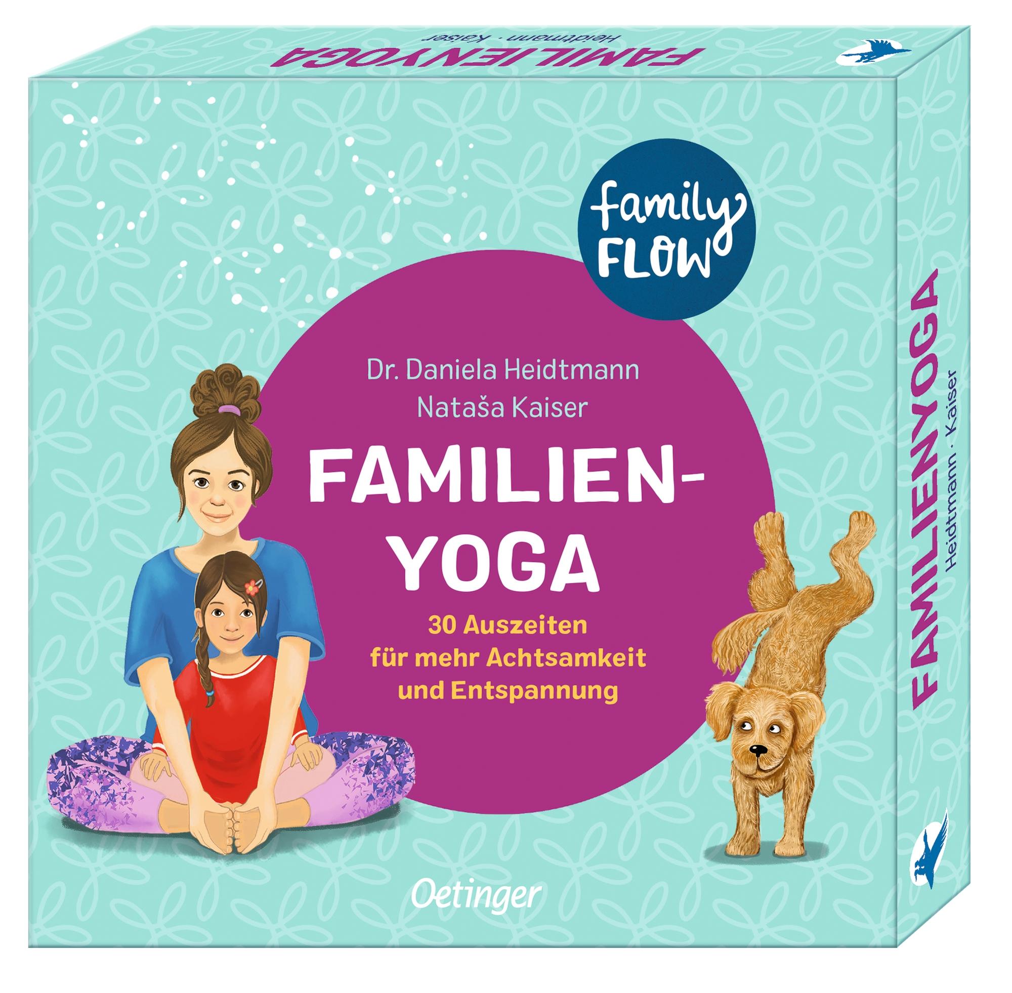 Vorderes Coverbild FamilyFlow. Familien-Yoga