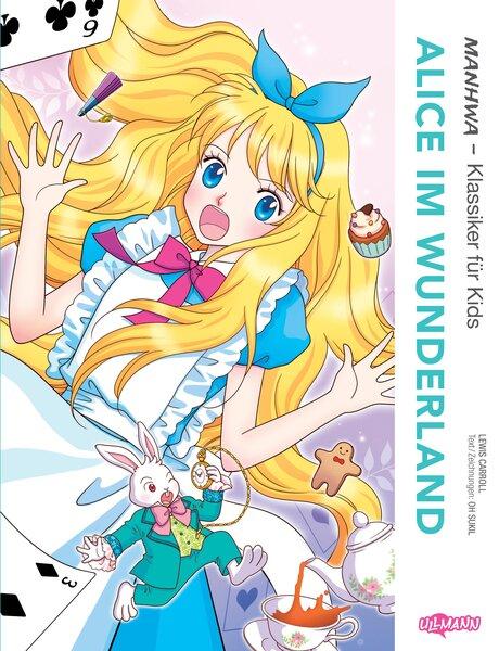 Vorderes Coverbild MANHWA - Klassiker für Kids - Alice im Wunderland (komplett in Farbe)