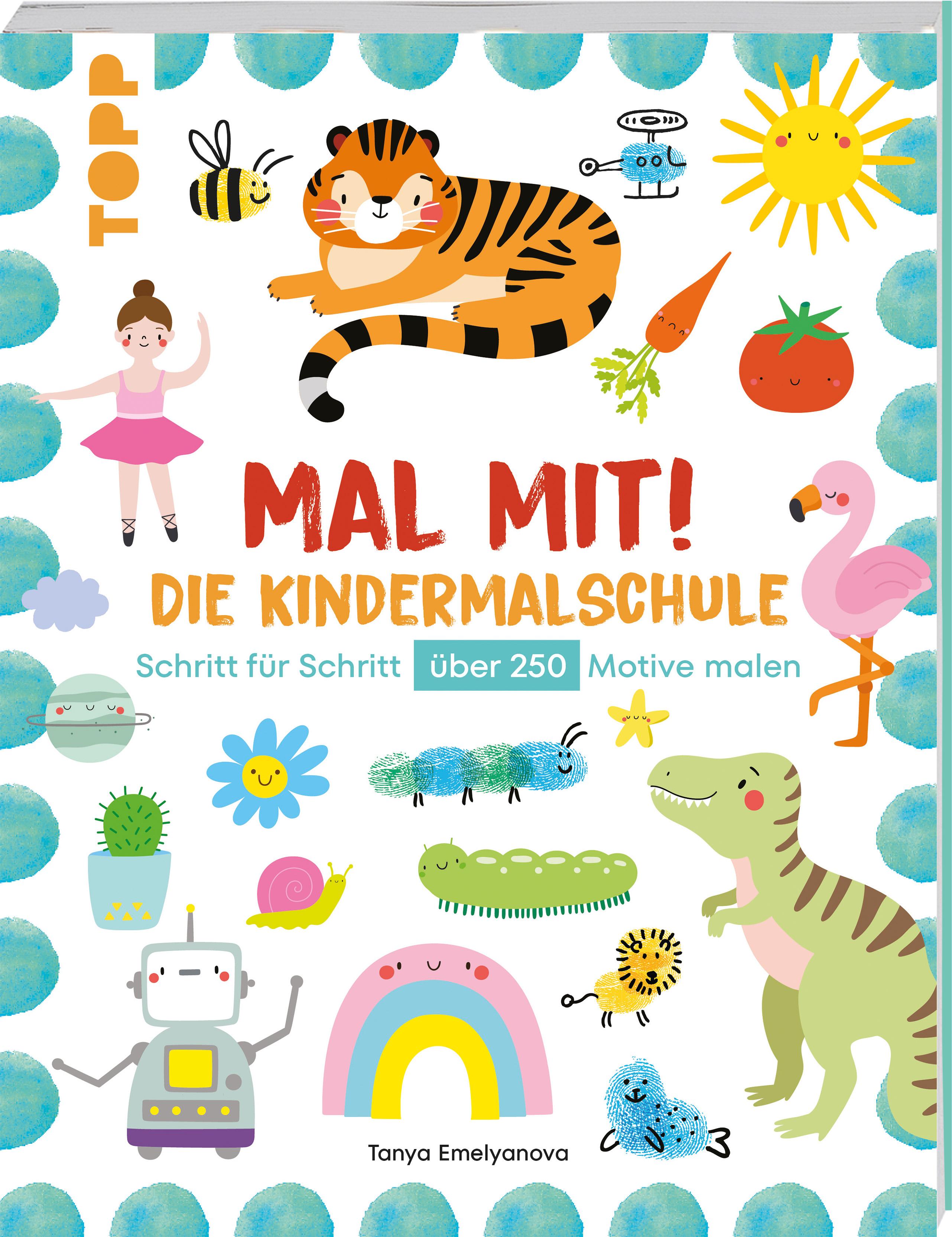 Vorderes Coverbild Mal mit! Die Kindermalschule