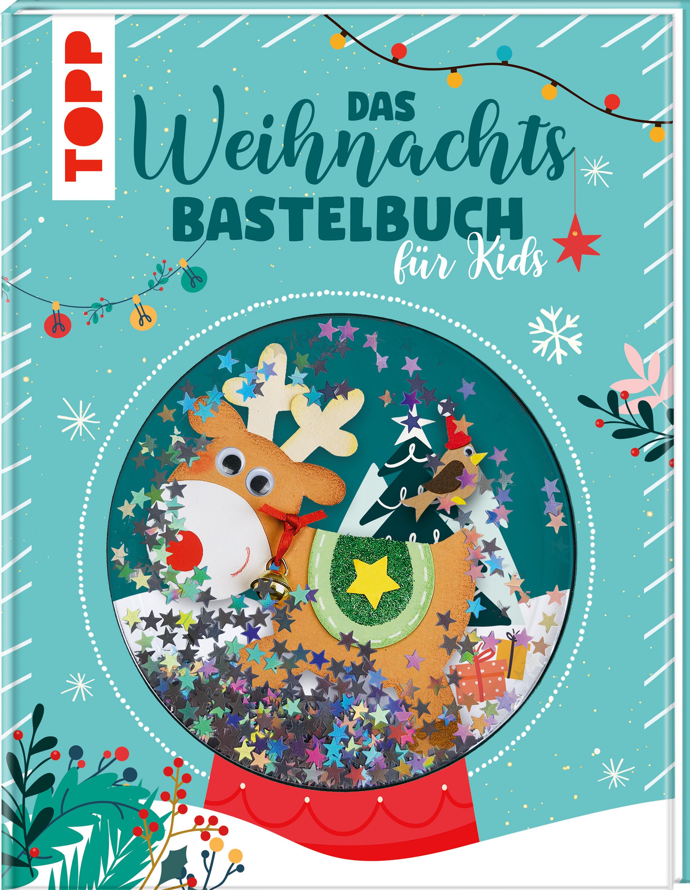 Vorderes Coverbild Das Weihnachtsbastelbuch für Kids