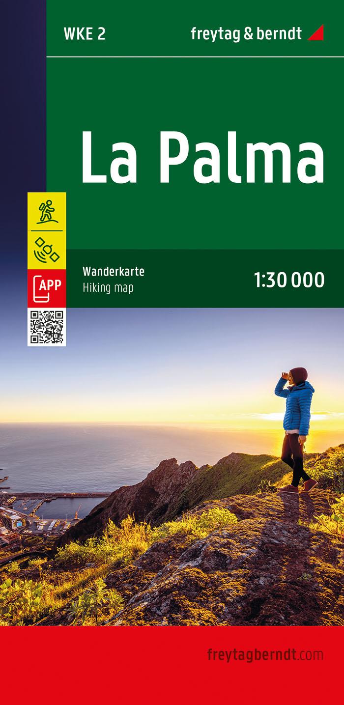 Vorderes Coverbild La Palma, Wanderkarte 1:30.000, freytag & berndt
