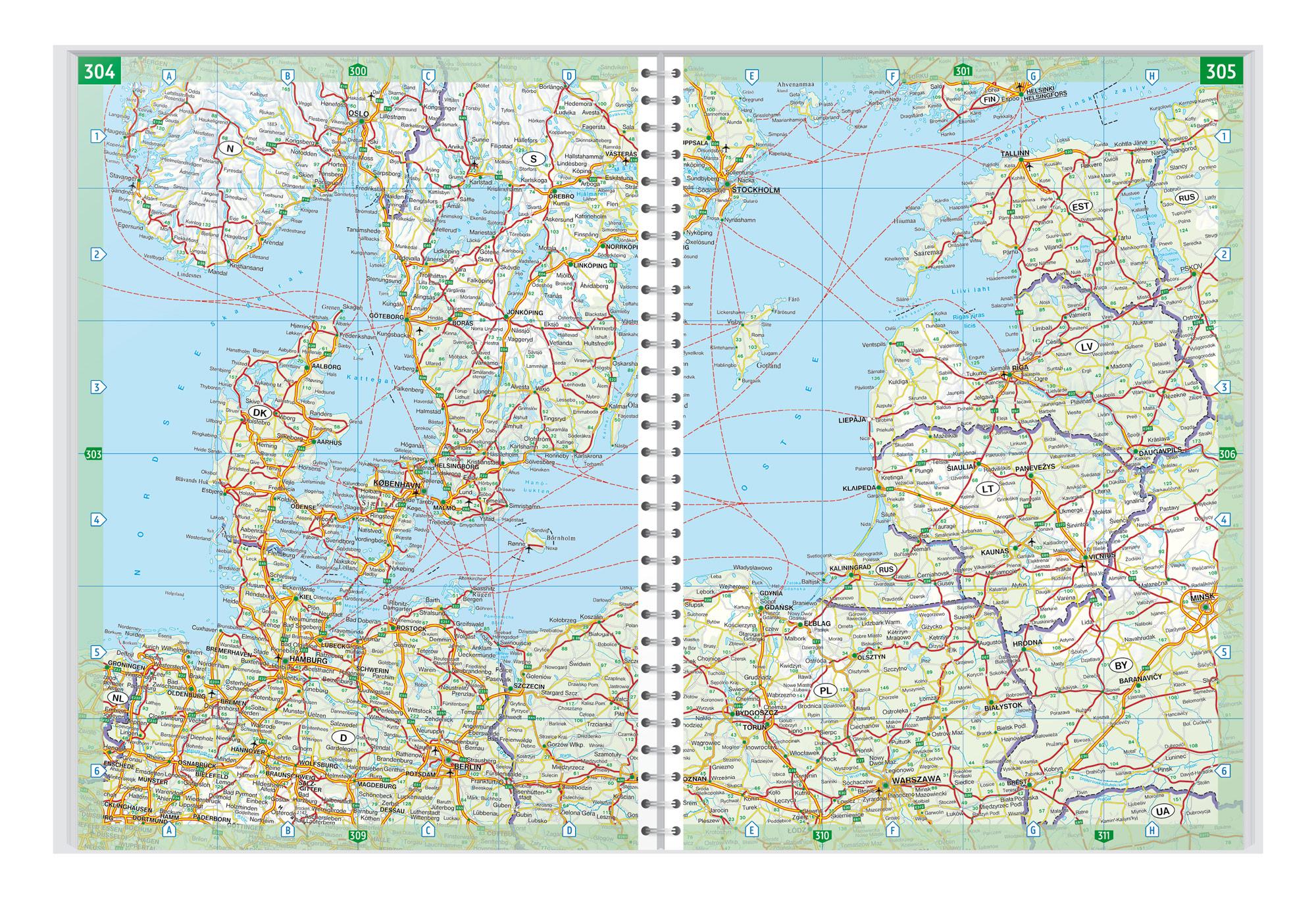 Beispielinhalt (Bild) Westbalkan, Autoatlas 1:150.000, freytag & berndt