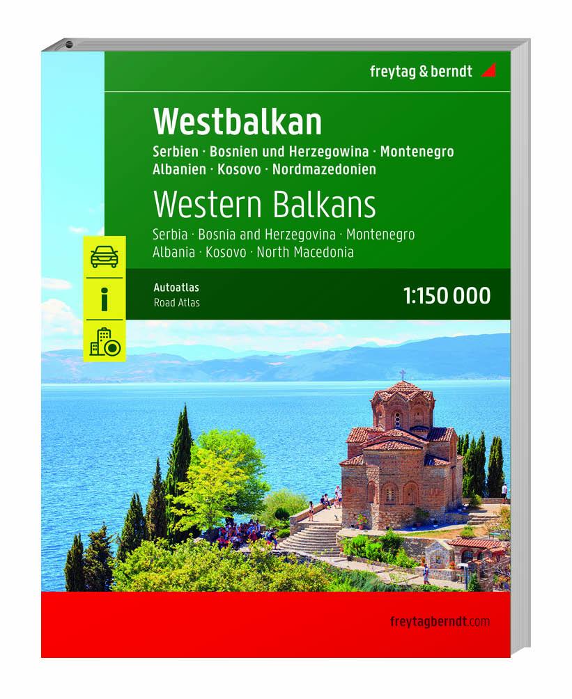 Beispielinhalt (Bild) Westbalkan, Autoatlas 1:150.000, freytag & berndt