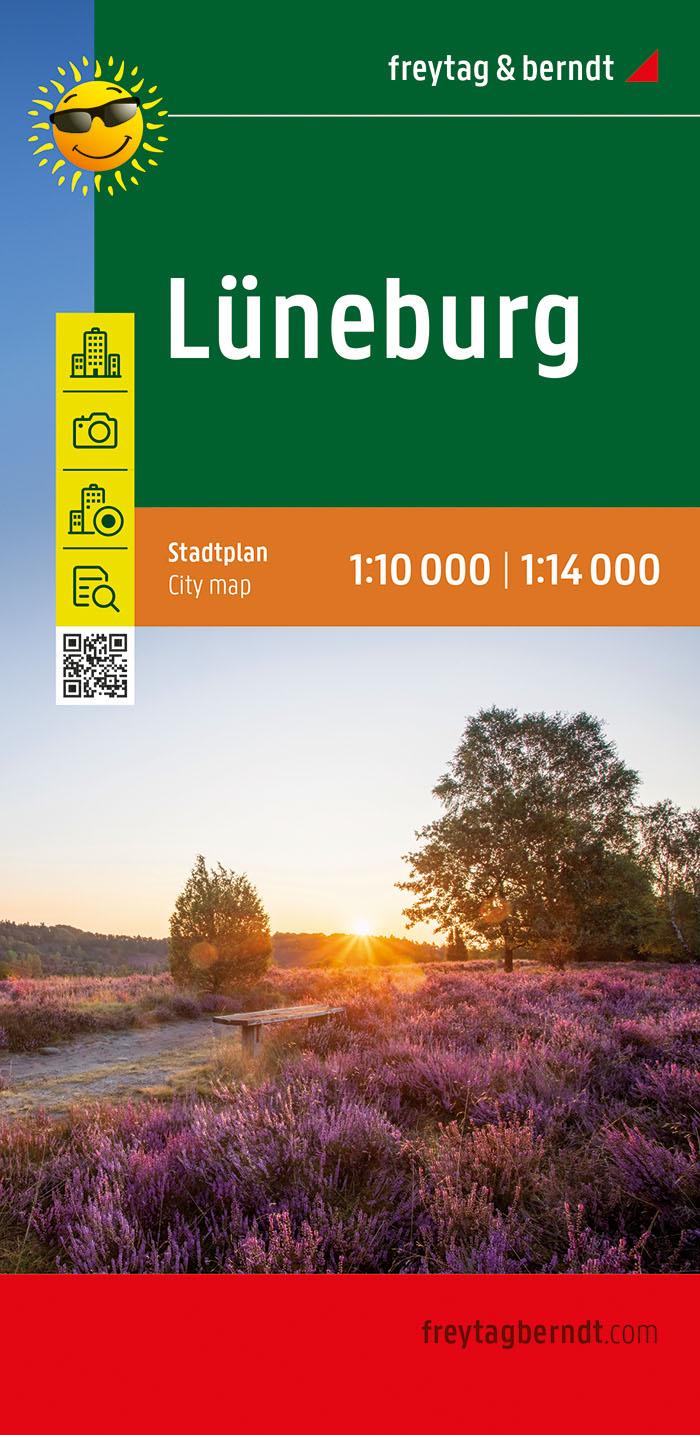 Vorderes Coverbild Lüneburg, Stadtplan 1:14.000, freytag & berndt