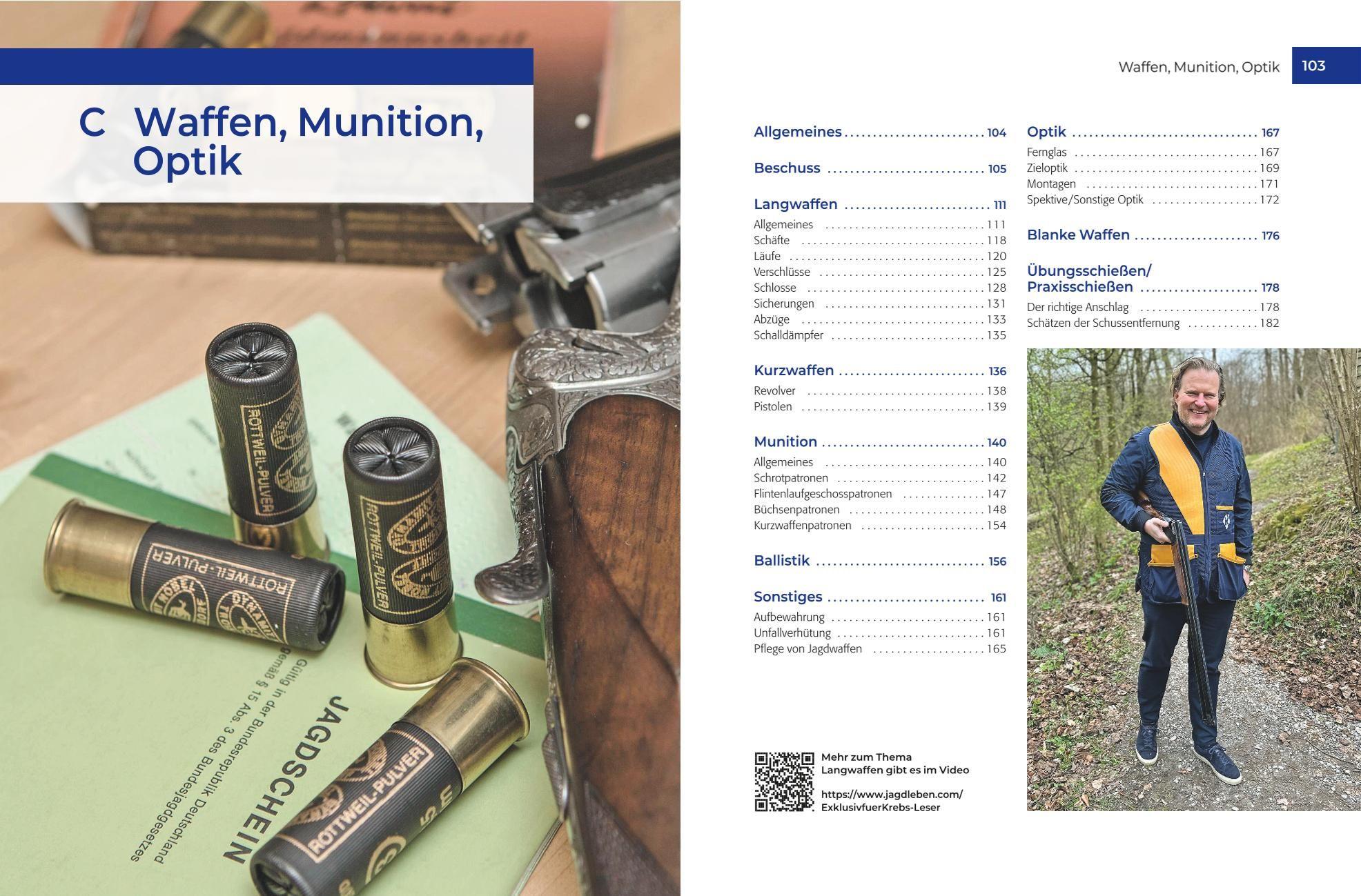 Beispielinhalt (Bild) Vor und nach der Jägerprüfung - Printausgabe