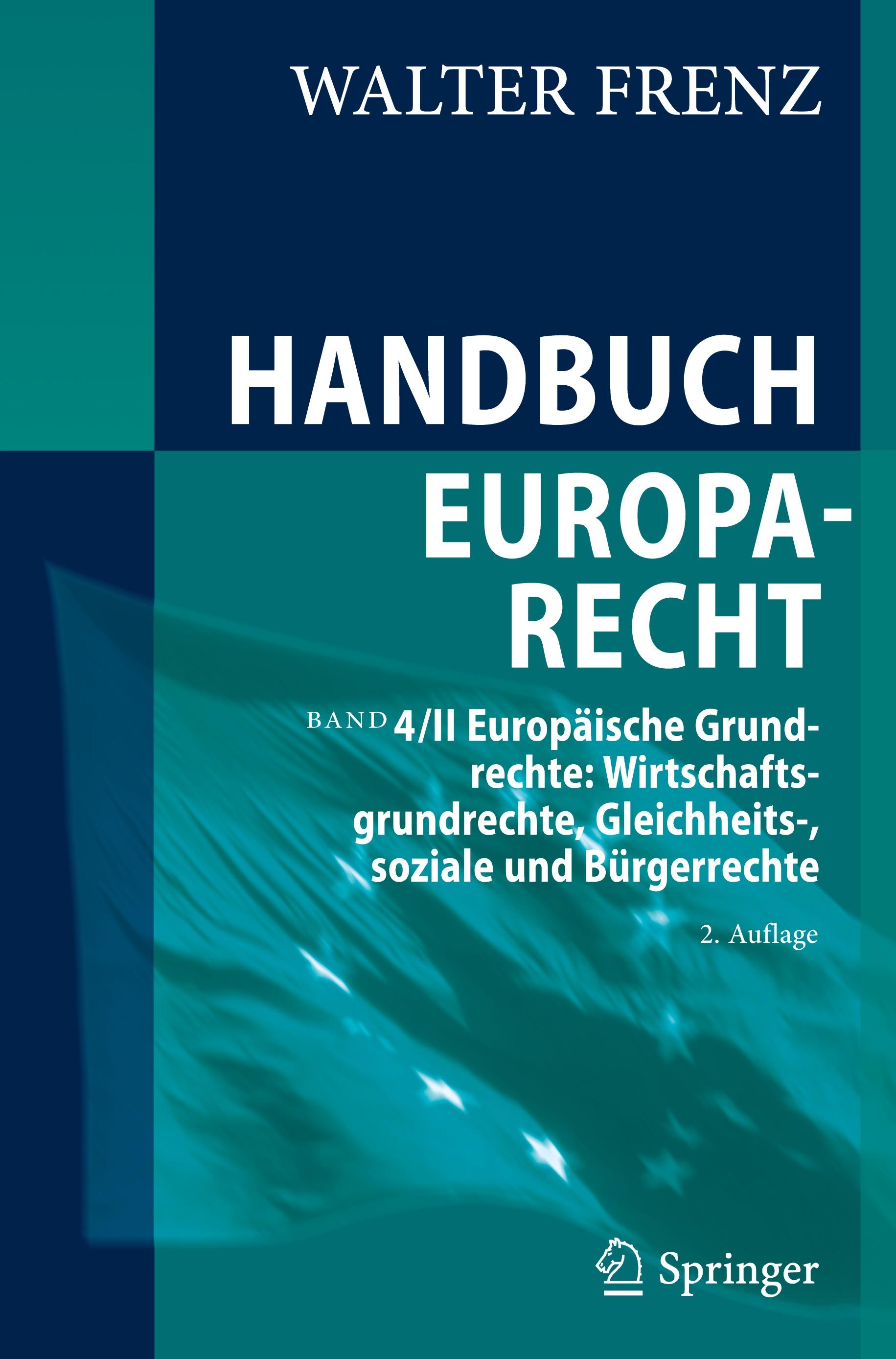 Vorderes Coverbild Handbuch Europarecht