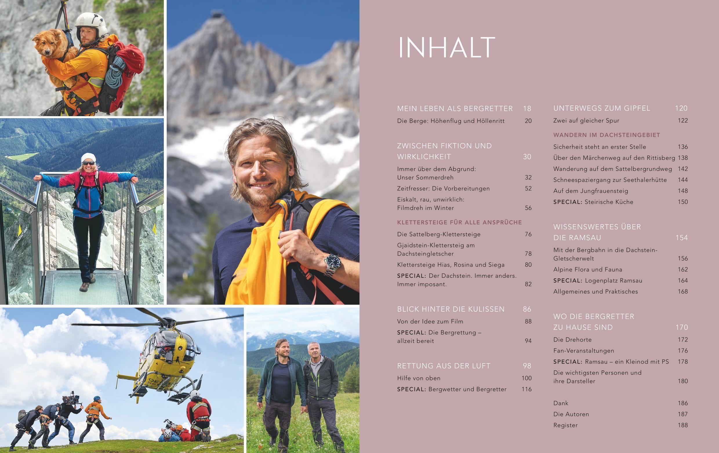 Beispielinhalt (Bild) Die Bergretter