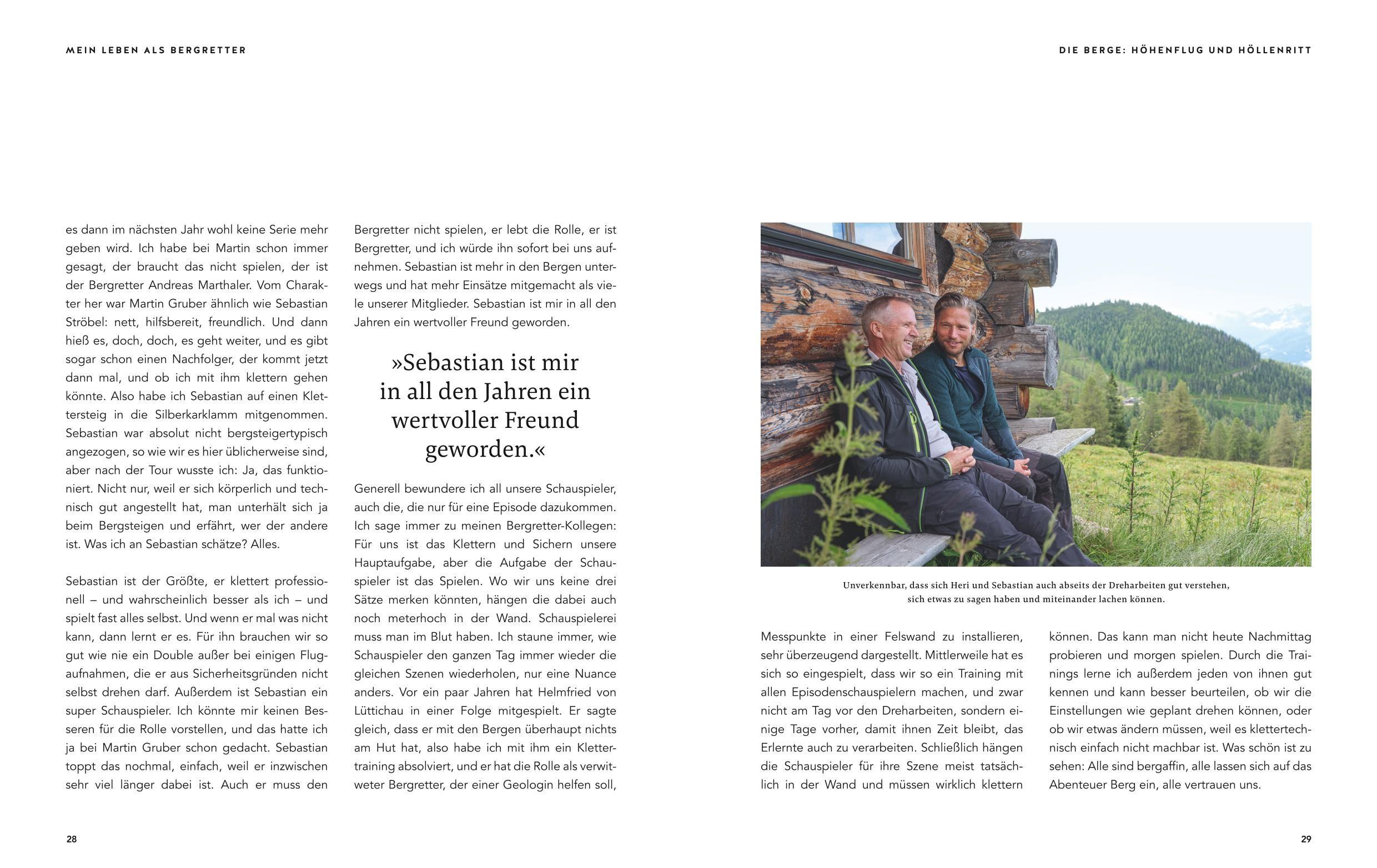 Beispielinhalt (Bild) Die Bergretter