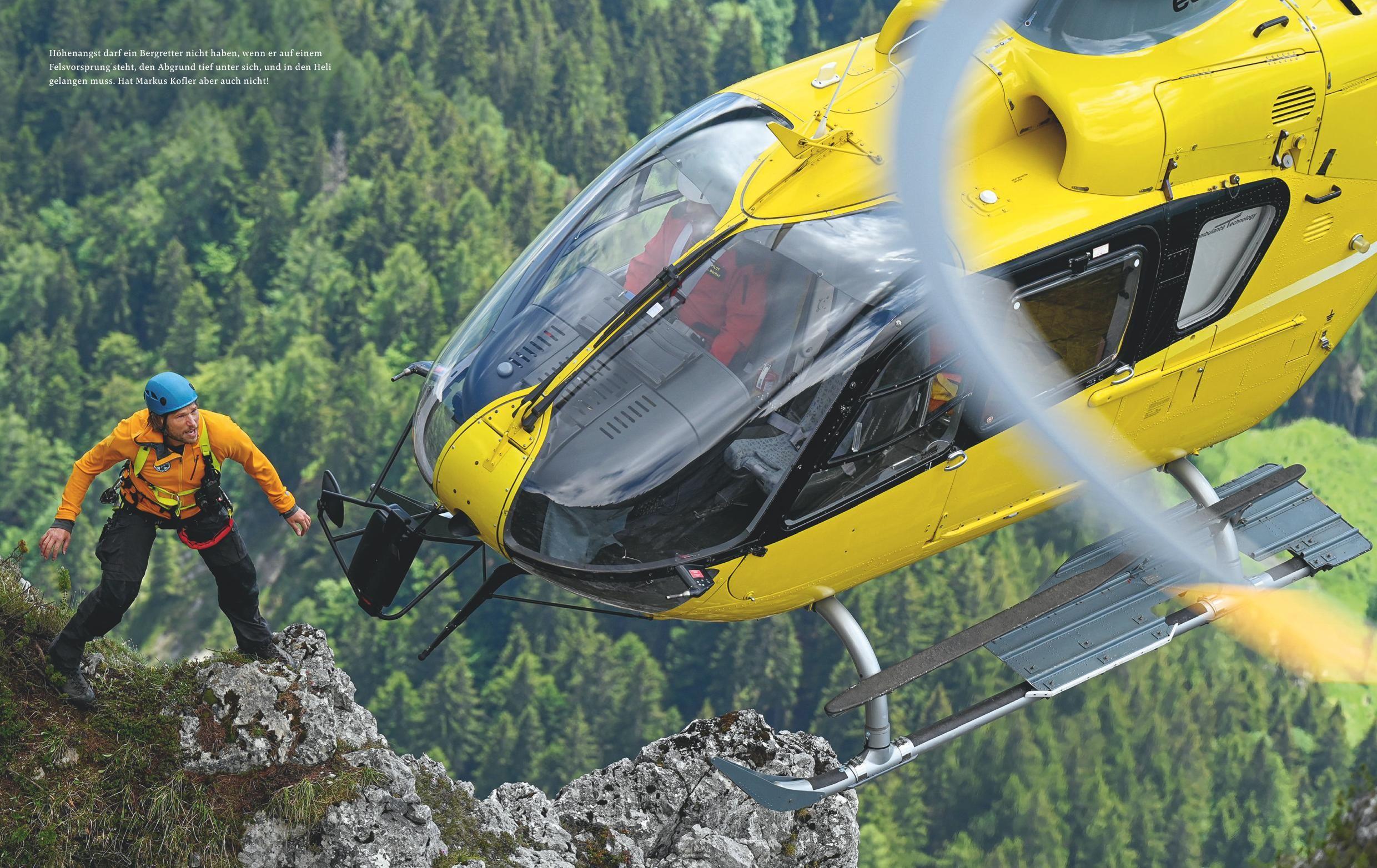 Beispielinhalt (Bild) Die Bergretter