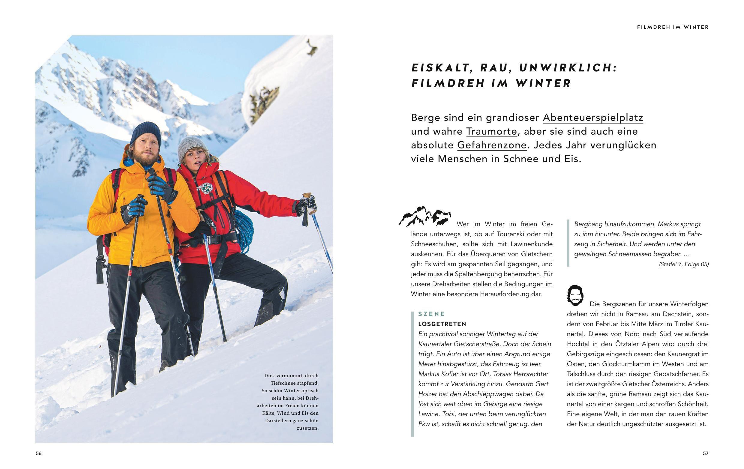 Beispielinhalt (Bild) Die Bergretter