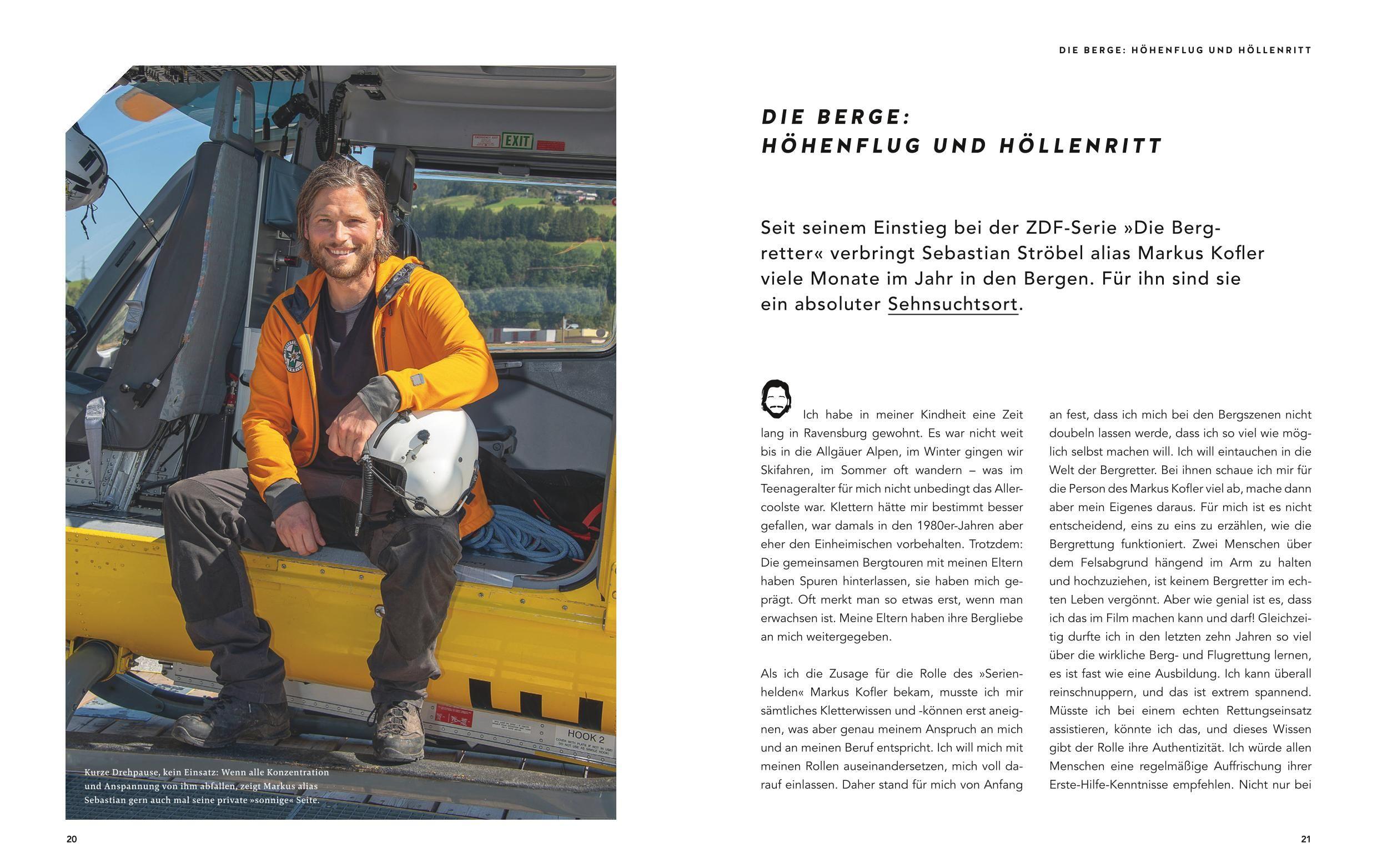 Beispielinhalt (Bild) Die Bergretter