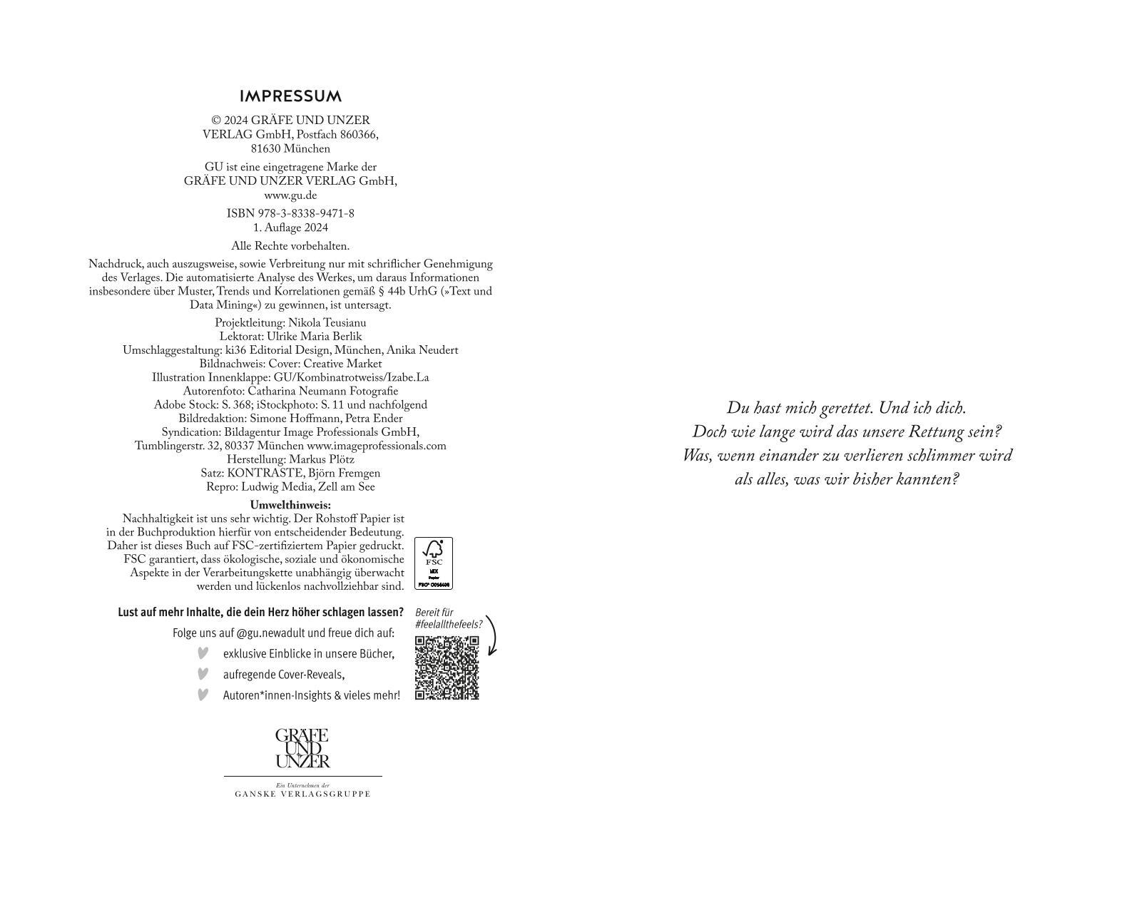 Beispielinhalt (Bild) Will You Hold My Hand? (Erstauflage exklusiv mit Farbschnitt und Character Card)