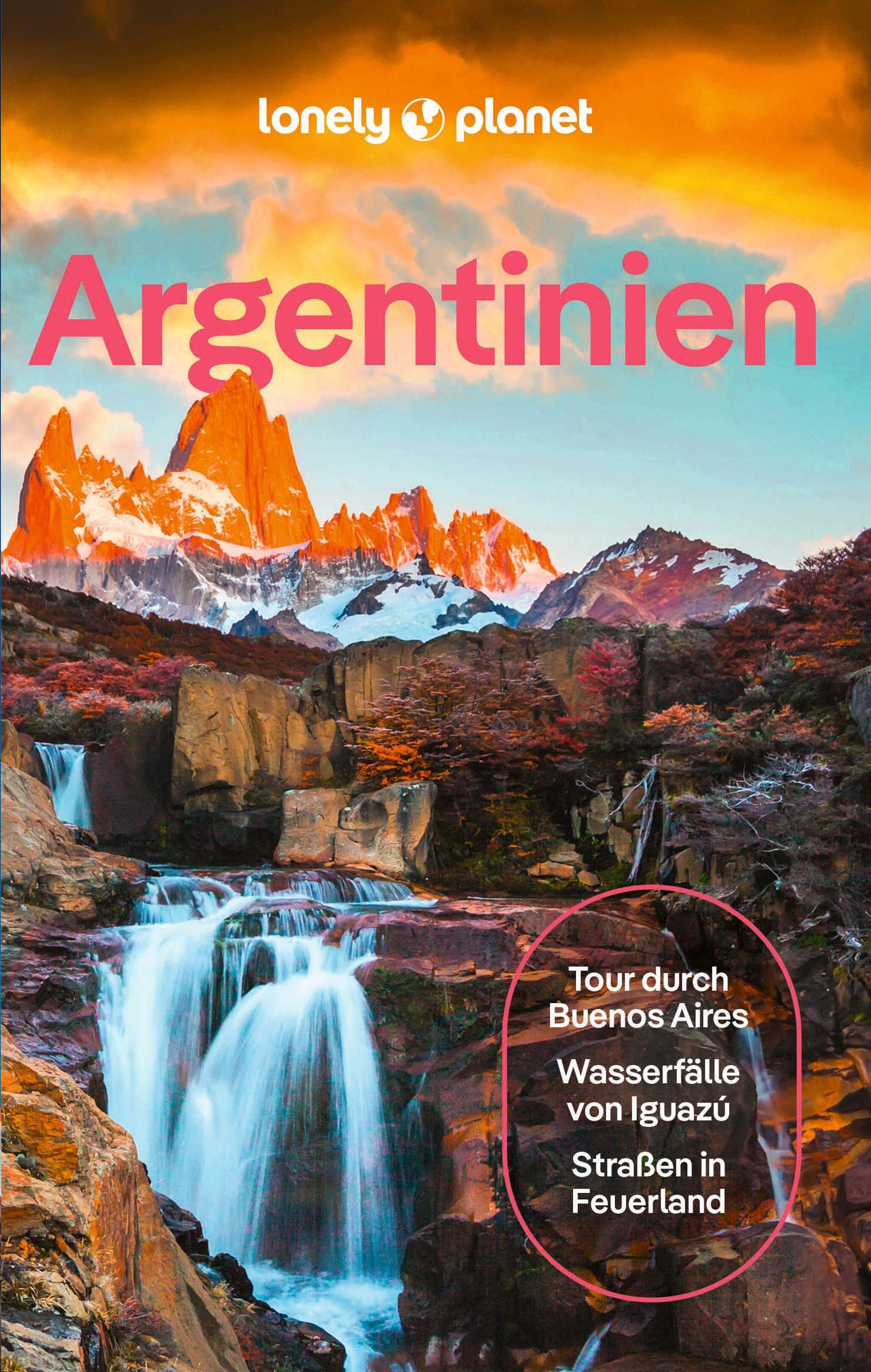 Vorderes Coverbild LONELY PLANET Reiseführer Argentinien