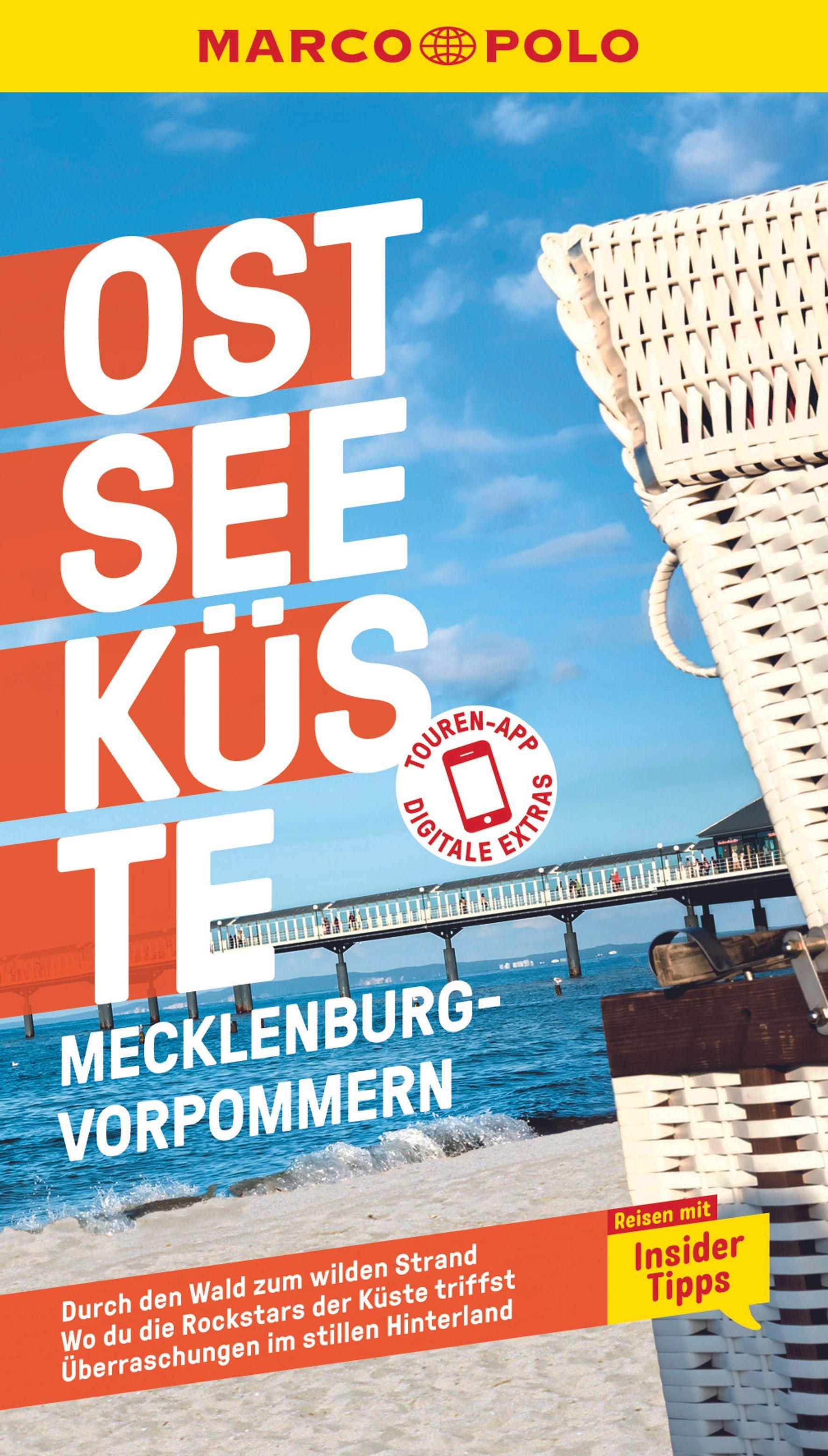 Vorderes Coverbild MARCO POLO Reiseführer Ostseeküste, Mecklenburg-Vorpommern