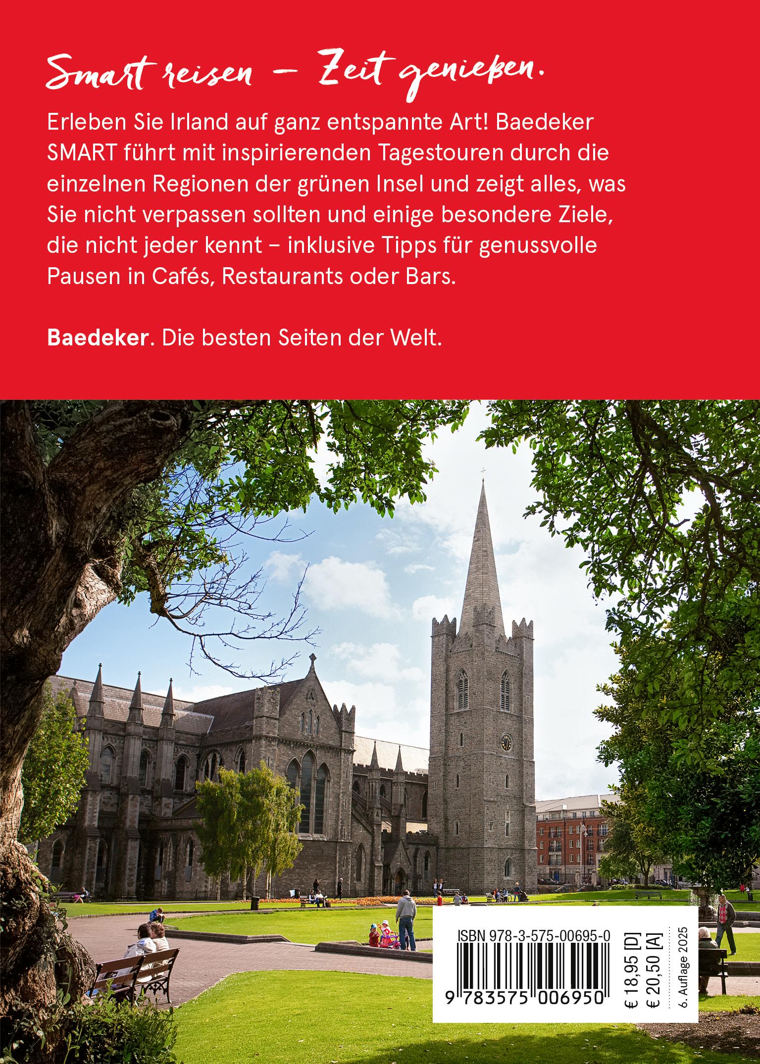 Rückseitencover Baedeker SMART Reiseführer Irland