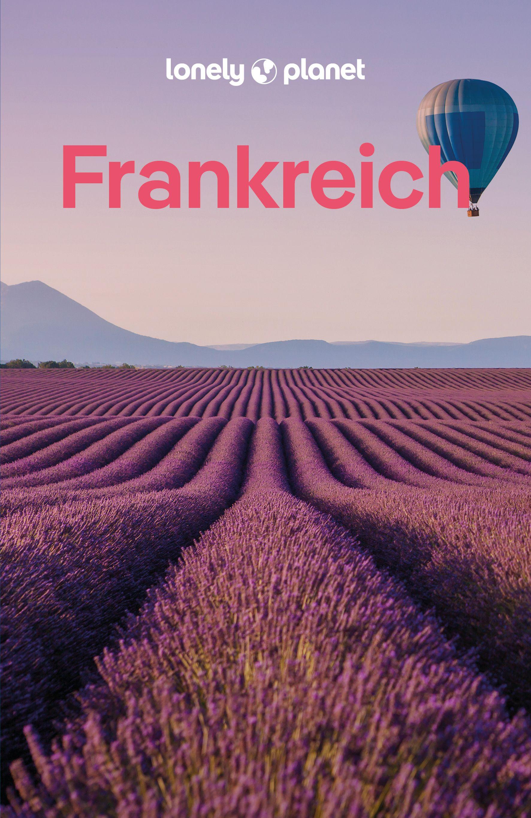 Vorderes Coverbild LONELY PLANET Reiseführer Frankreich