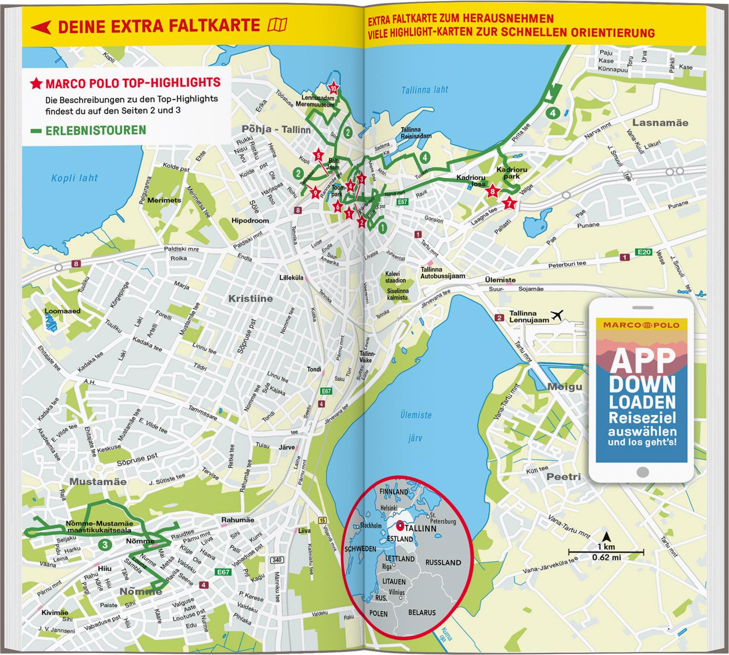 Beispielinhalt (Bild) MARCO POLO Reiseführer Tallinn