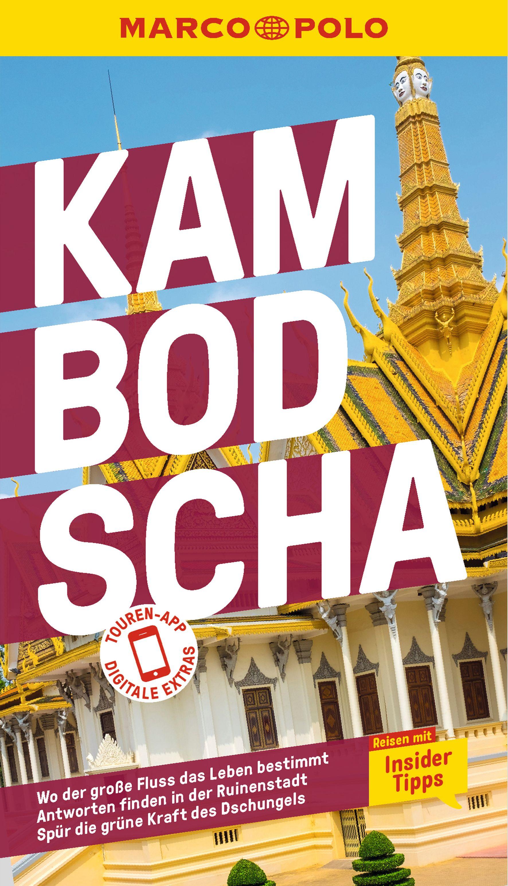 Vorderes Coverbild MARCO POLO Reiseführer Kambodscha