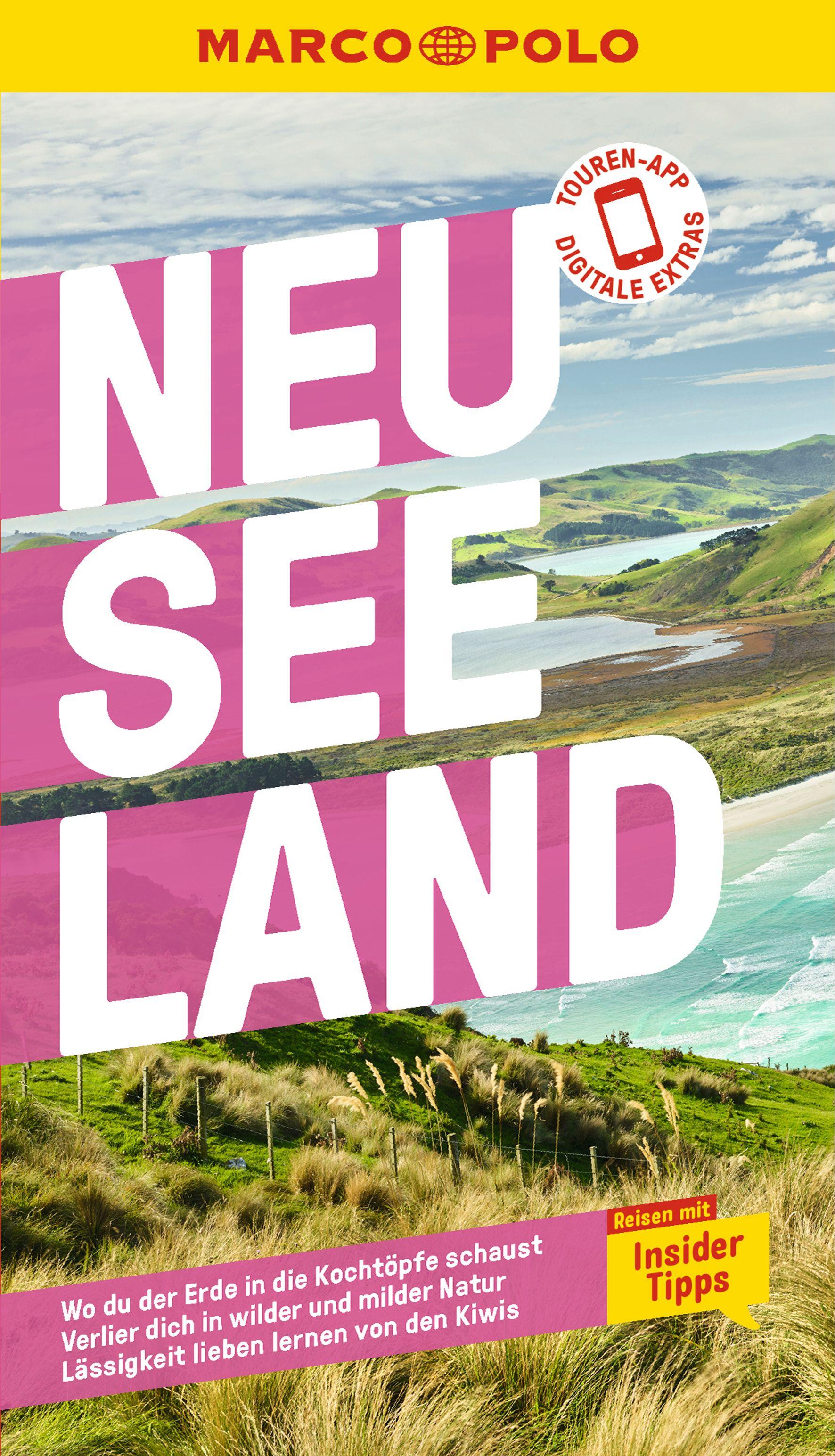 Vorderes Coverbild MARCO POLO Reiseführer Neuseeland