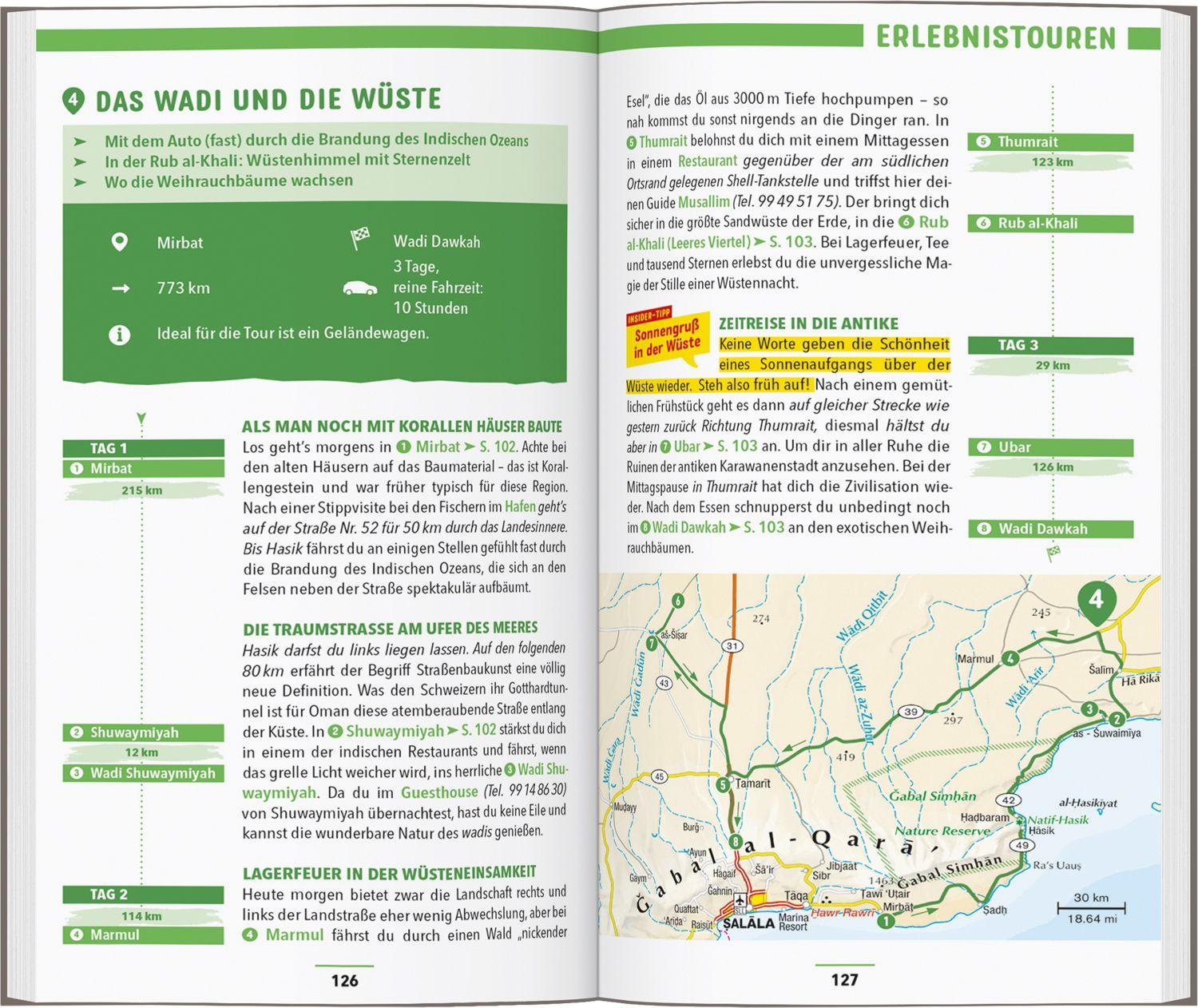 Beispielinhalt (Bild) MARCO POLO Reiseführer Oman