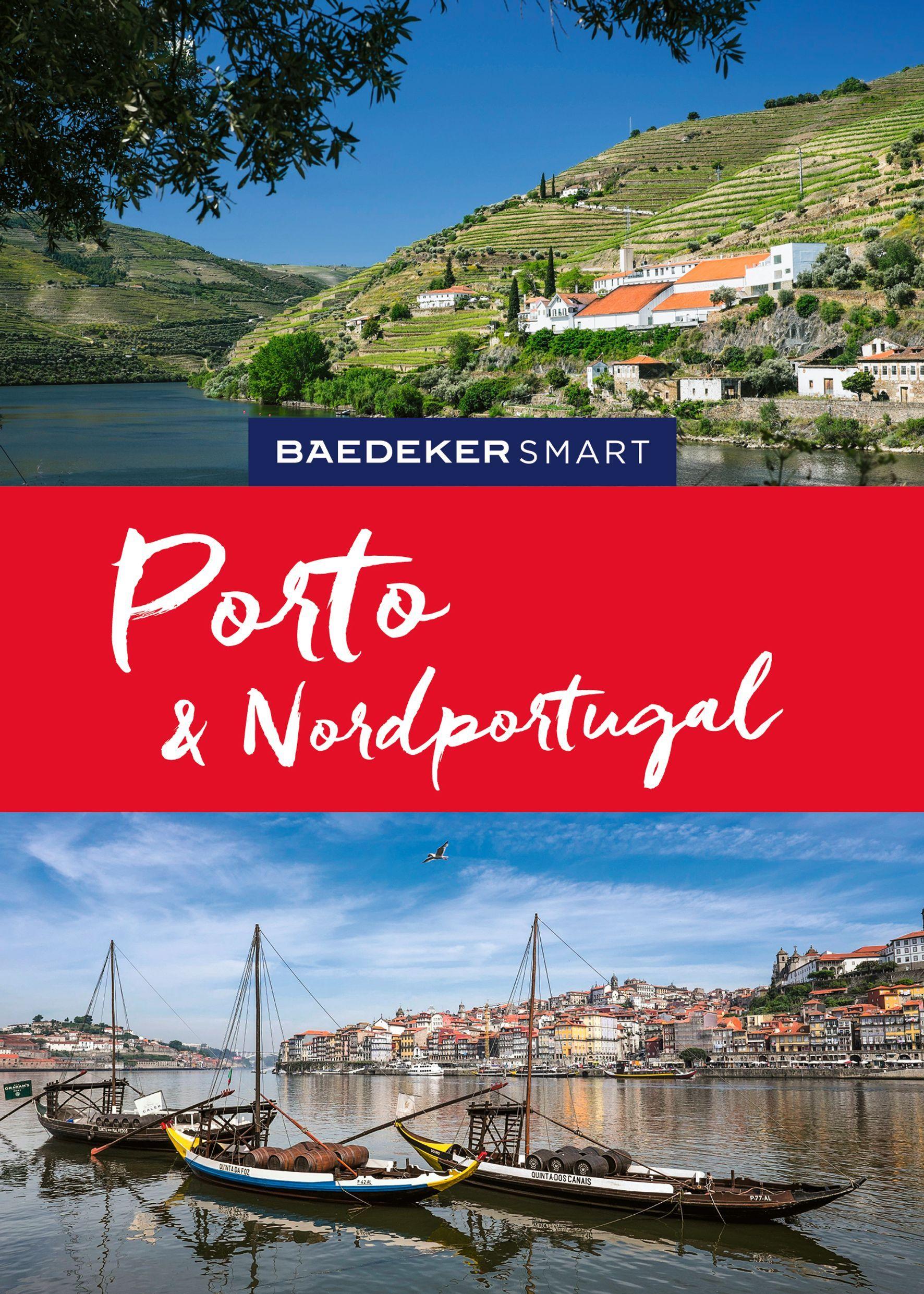 Vorderes Coverbild Baedeker SMART Reiseführer Porto & Nordportugal