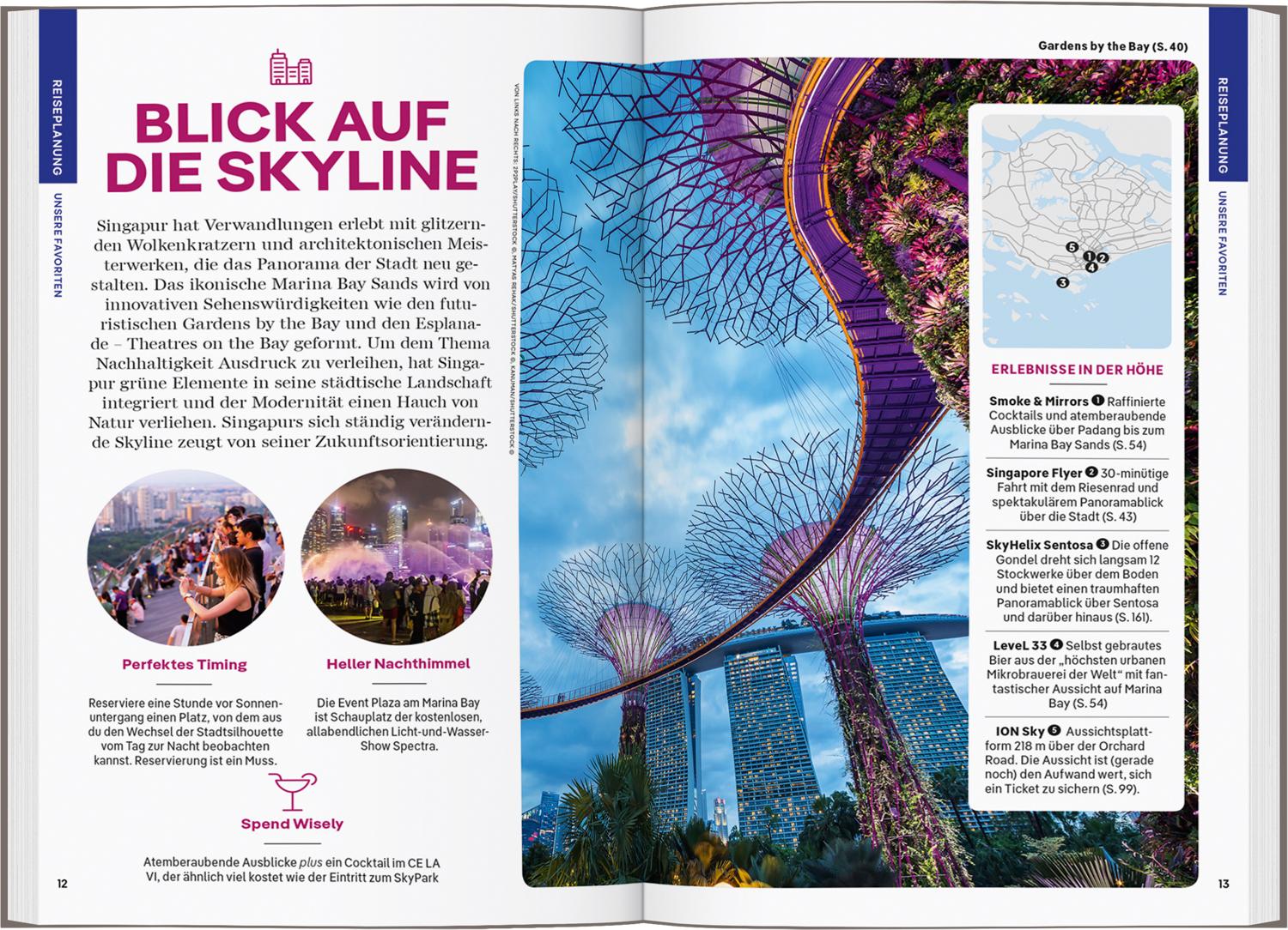 Beispielinhalt (Bild) LONELY PLANET Reiseführer Singapur