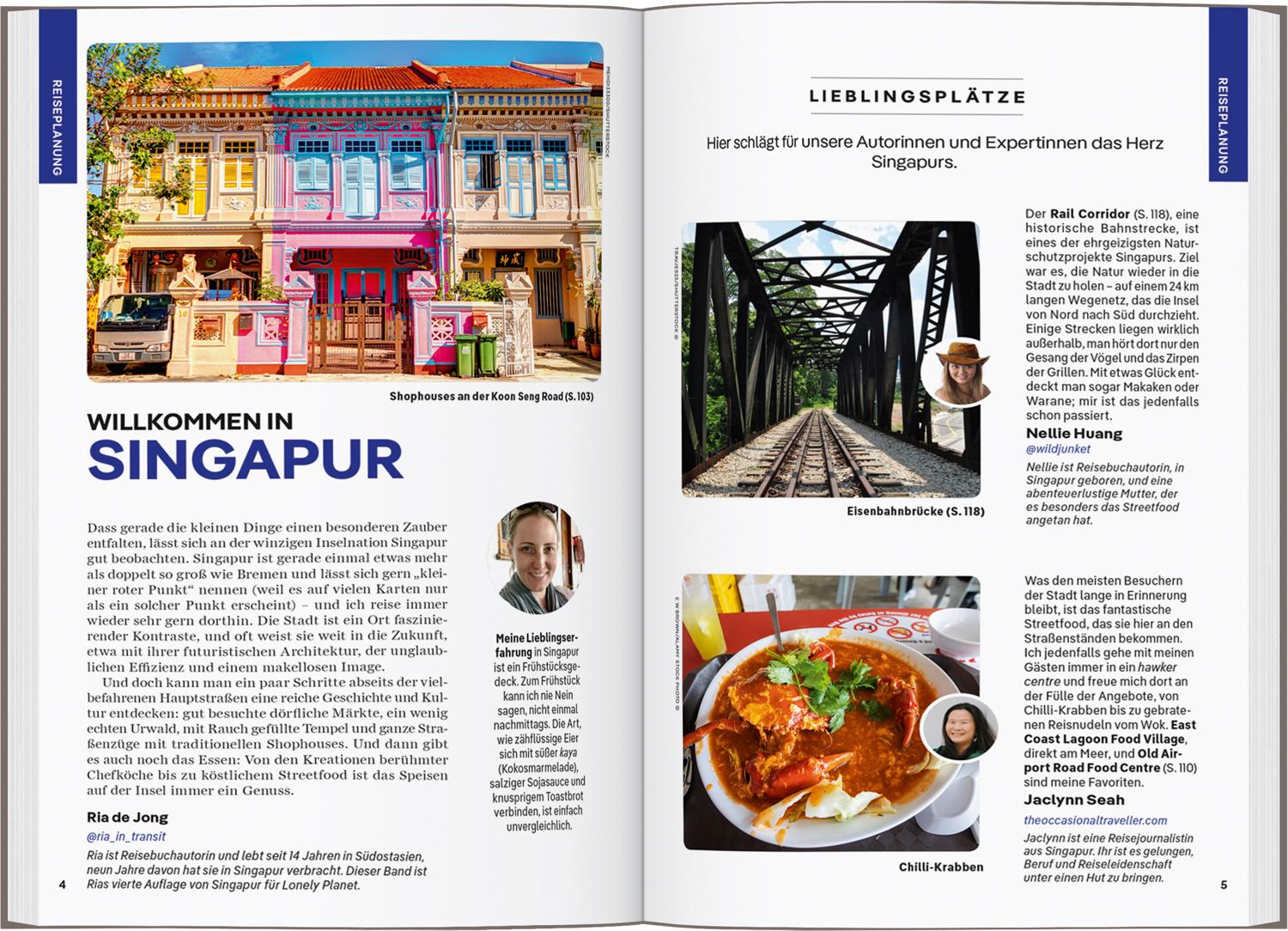 Beispielinhalt (Bild) LONELY PLANET Reiseführer Singapur