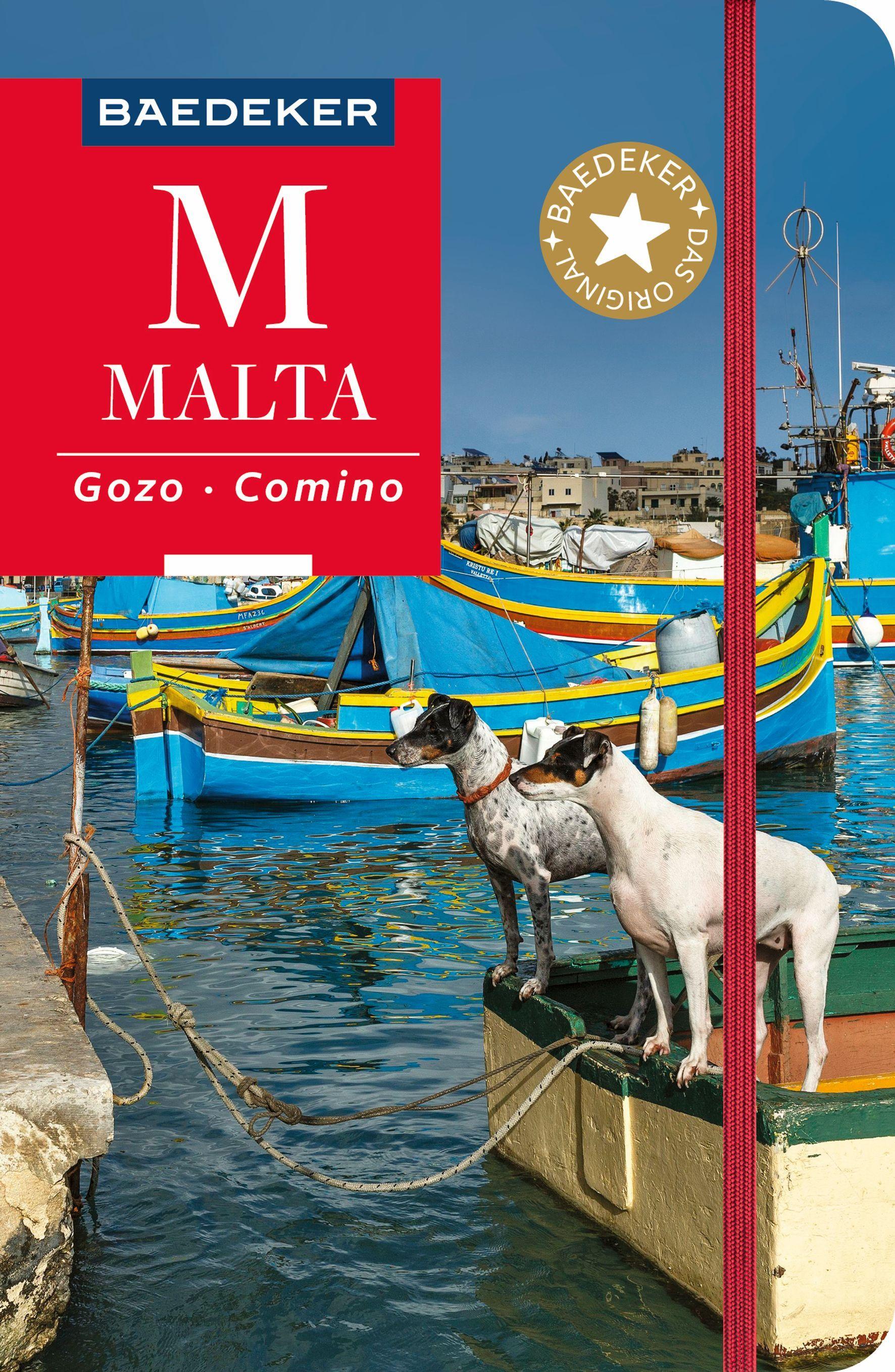 Vorderes Coverbild Baedeker Reiseführer Malta, Gozo, Comino
