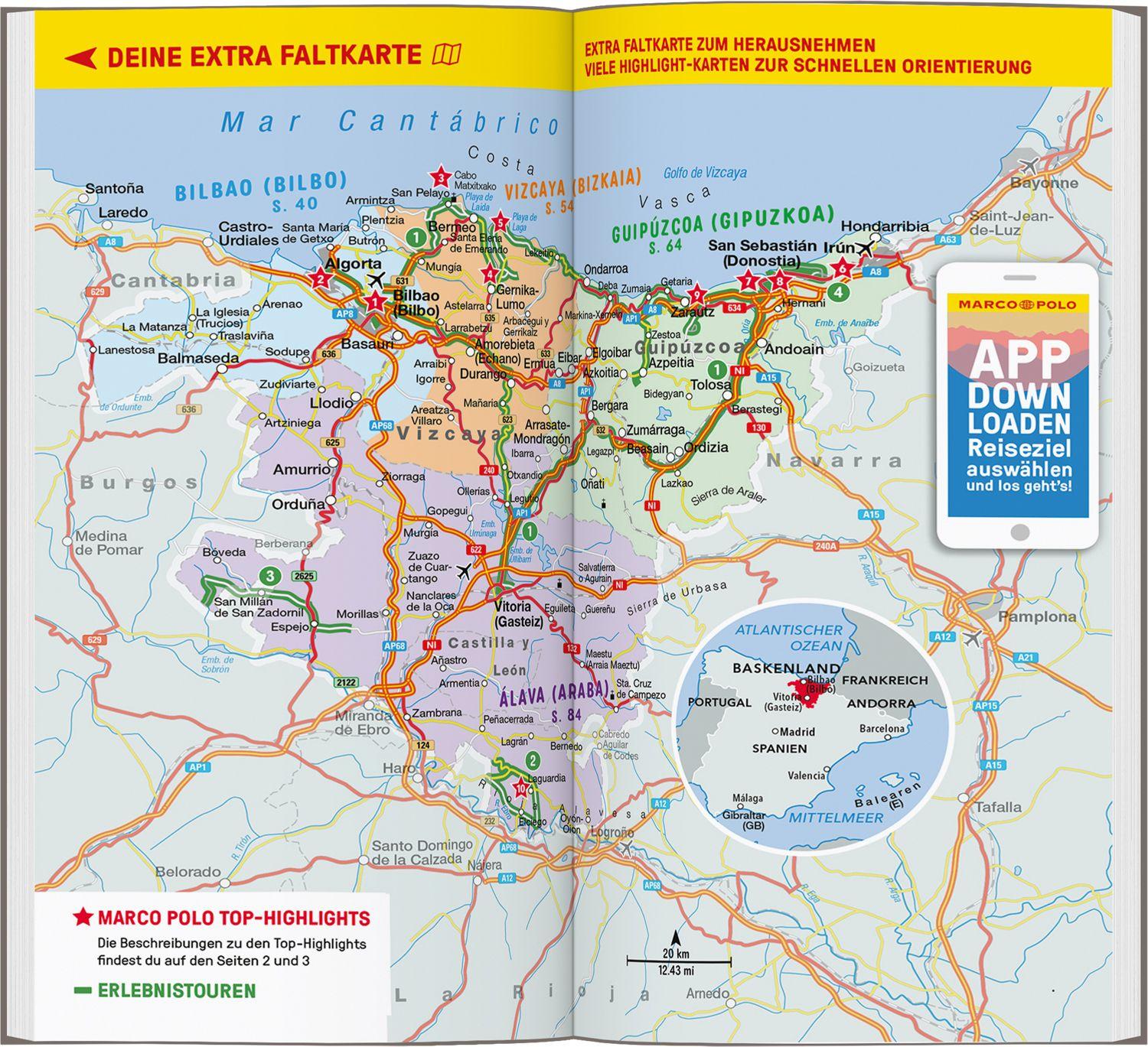 Beispielinhalt (Bild) MARCO POLO Reiseführer Baskenland, Bilbao