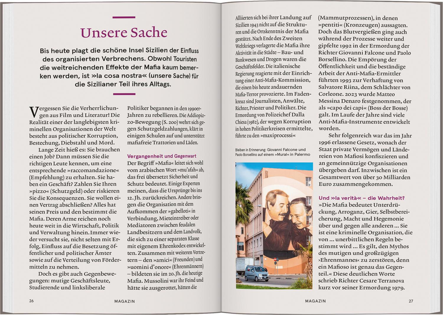 Beispielinhalt (Bild) Baedeker SMART Reiseführer Sizilien