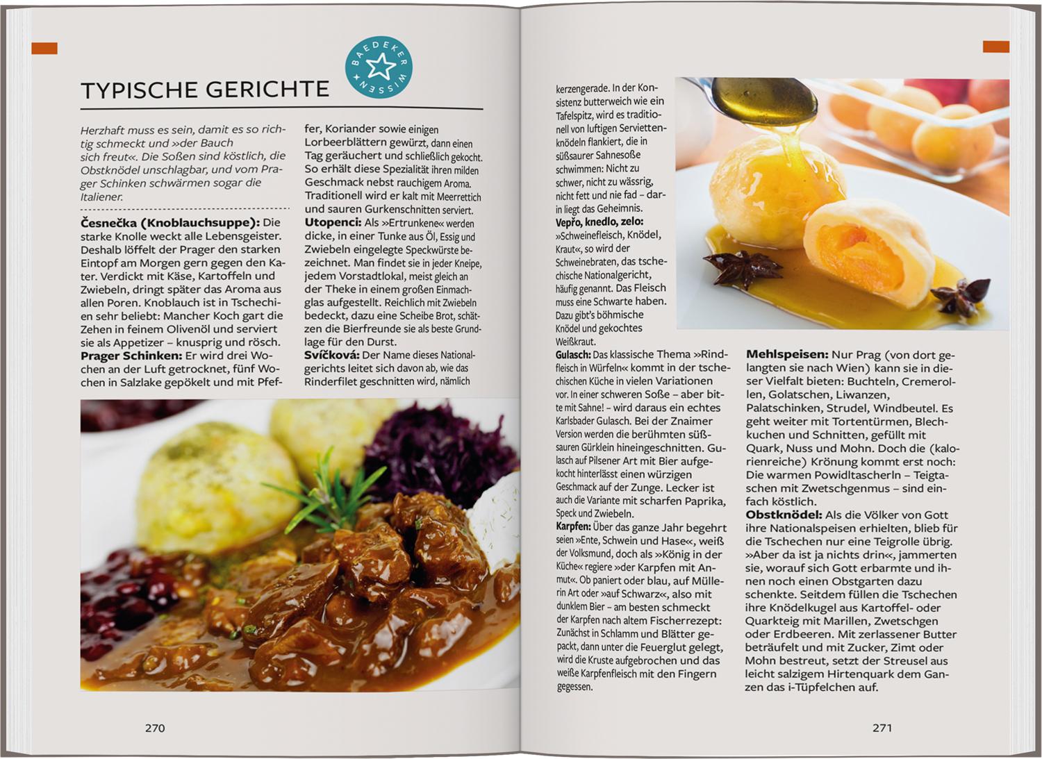 Beispielinhalt (Bild) Baedeker Reiseführer Prag