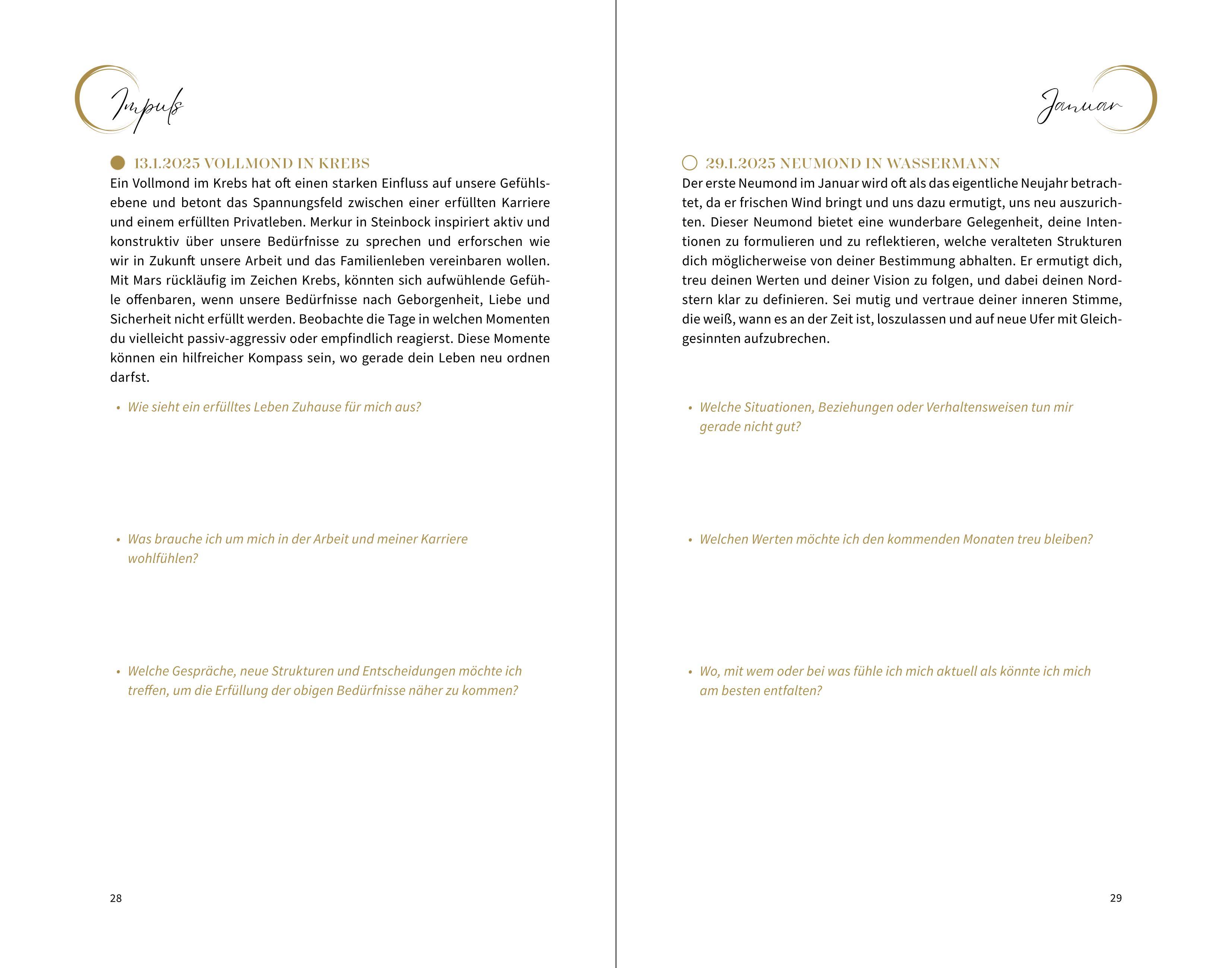 Beispielinhalt (Bild) Bloom with the Moon 2025