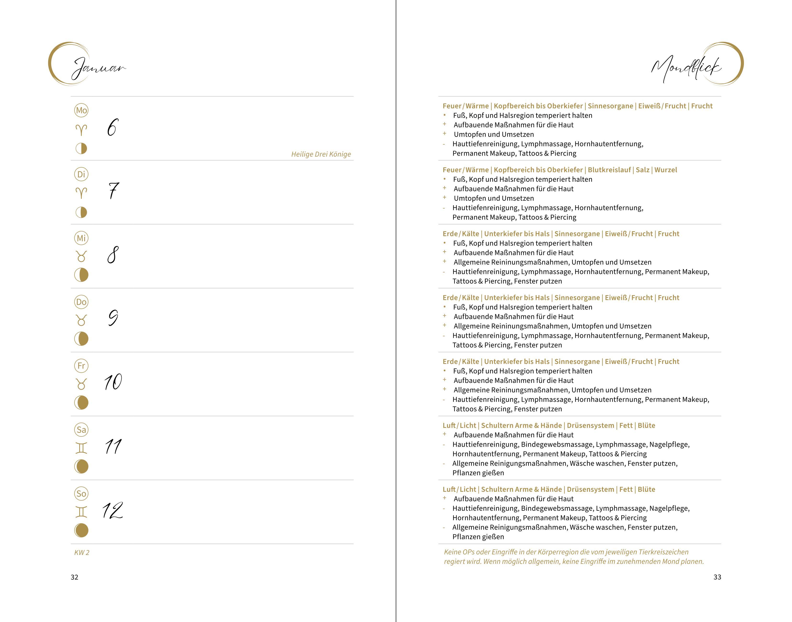 Beispielinhalt (Bild) Bloom with the Moon 2025
