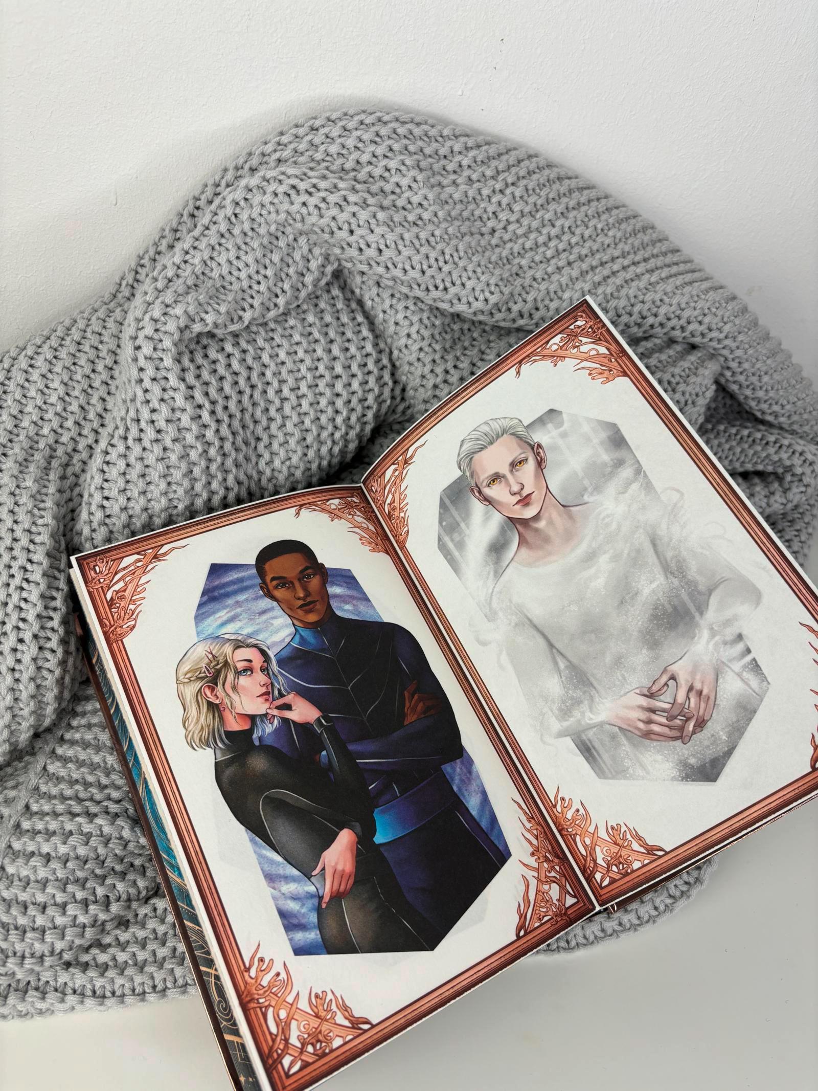 Beispielinhalt (Bild) Vortex - Das Mädchen, das die Zeit durchbrach Schmuckausgabe