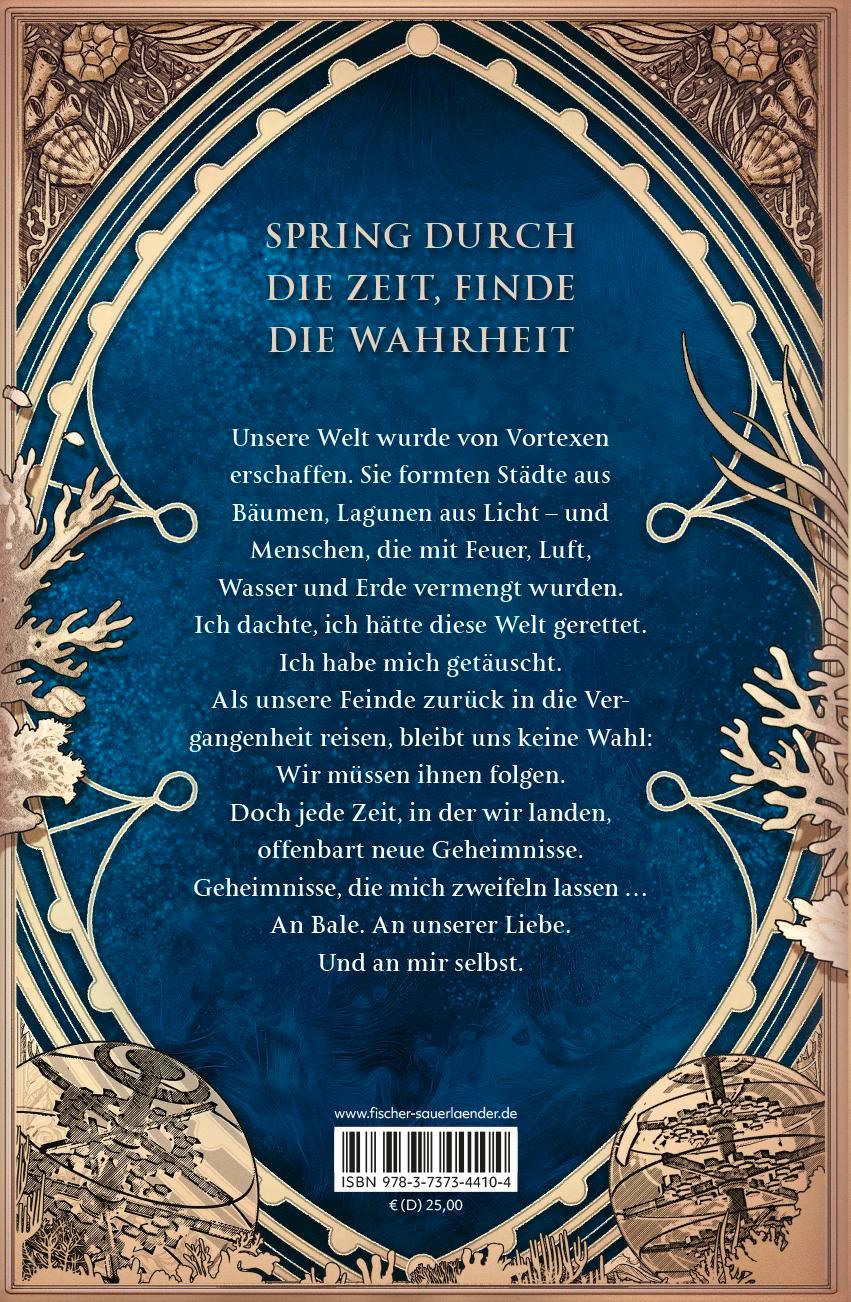 Rückseitencover Vortex - Das Mädchen, das die Zeit durchbrach Schmuckausgabe