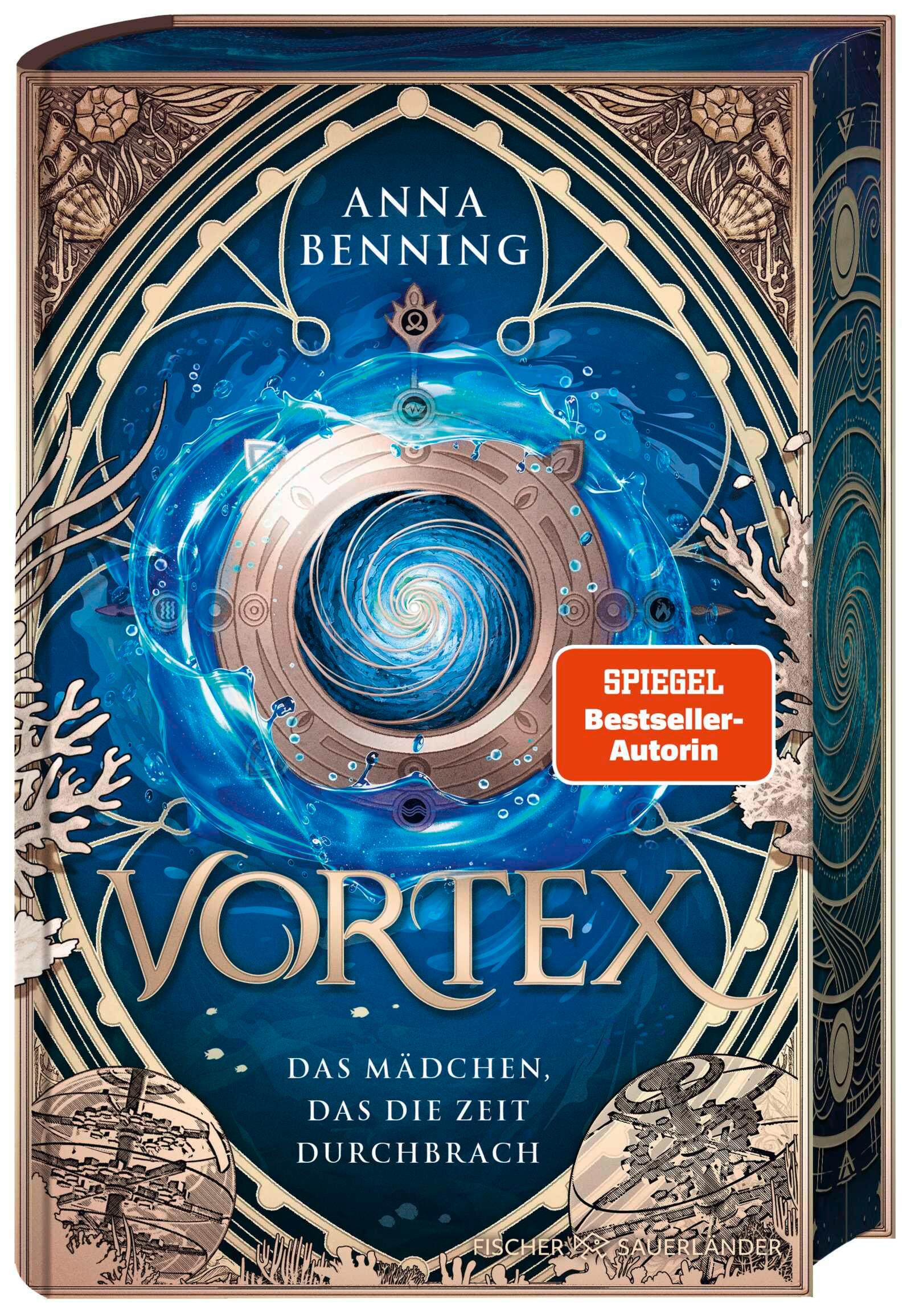 Vorderes Coverbild Vortex - Das Mädchen, das die Zeit durchbrach Schmuckausgabe