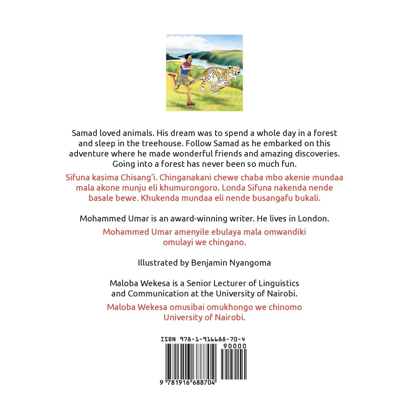 Rückseitencover Samad in the Forest