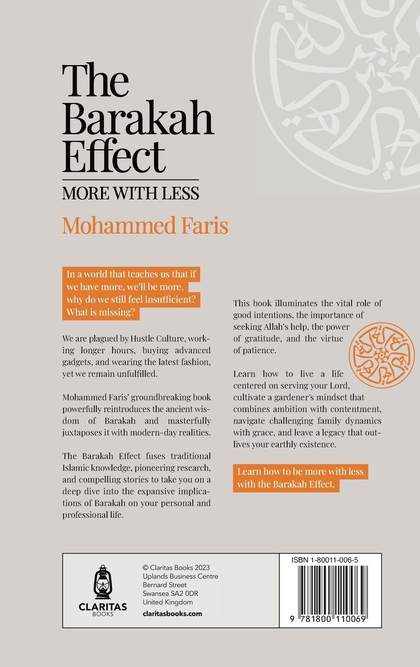 Rückseitencover The Barakah Effect