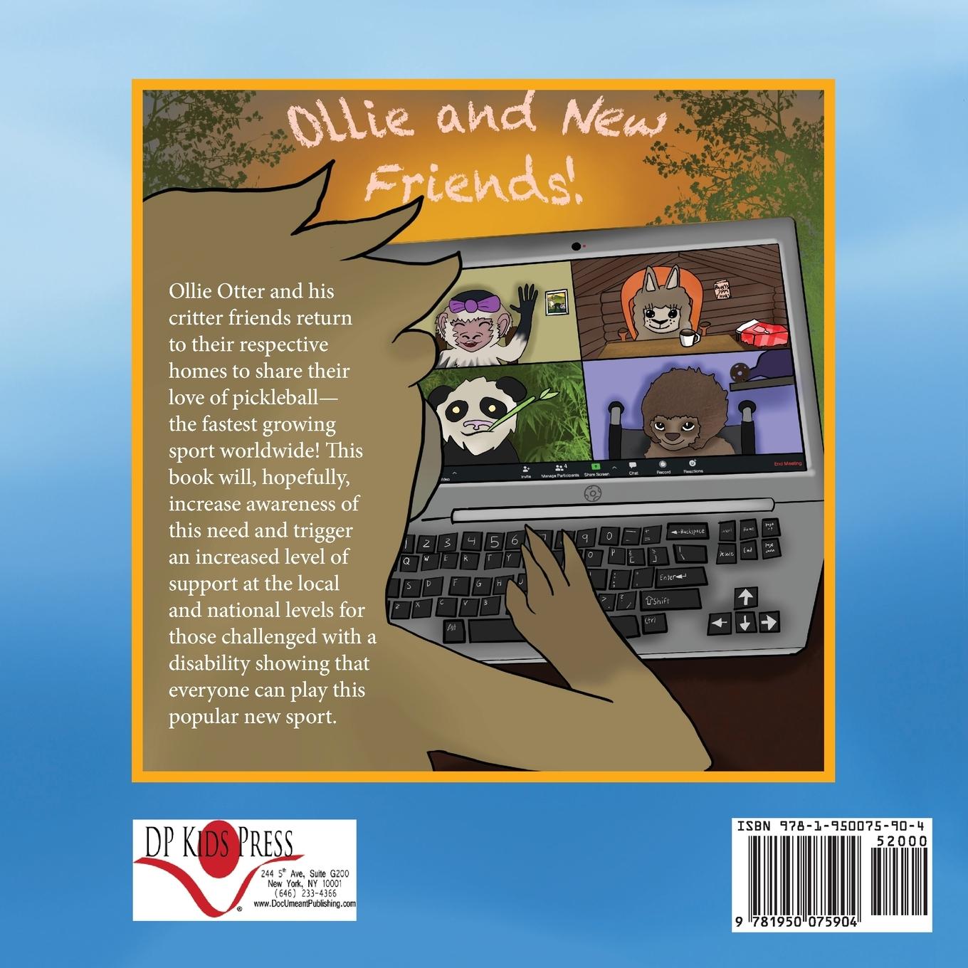 Rückseitencover Ollie & His Pickleball Friends Return Home