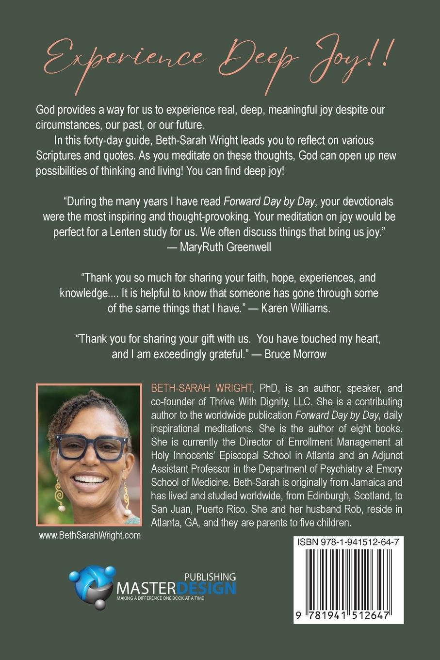 Rückseitencover Deep Joy