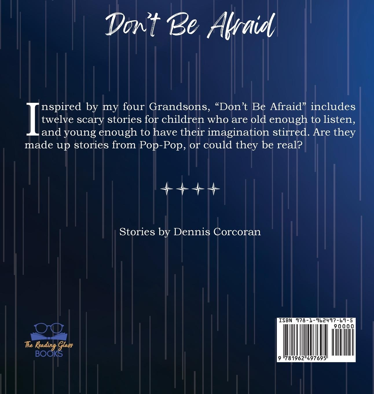 Rückseitencover Don't Be Afraid