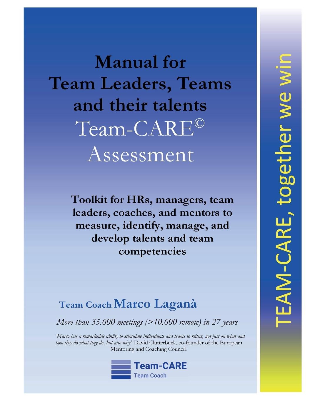 Vorderes Coverbild Manual for Team Leaders, Teams and their talents. Team-CARE Assessment