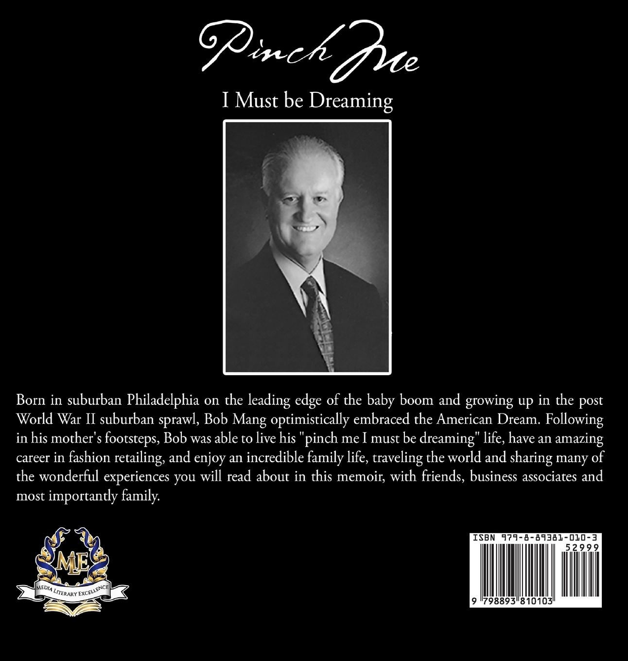 Rückseitencover Pinch Me I Must Be Dreaming