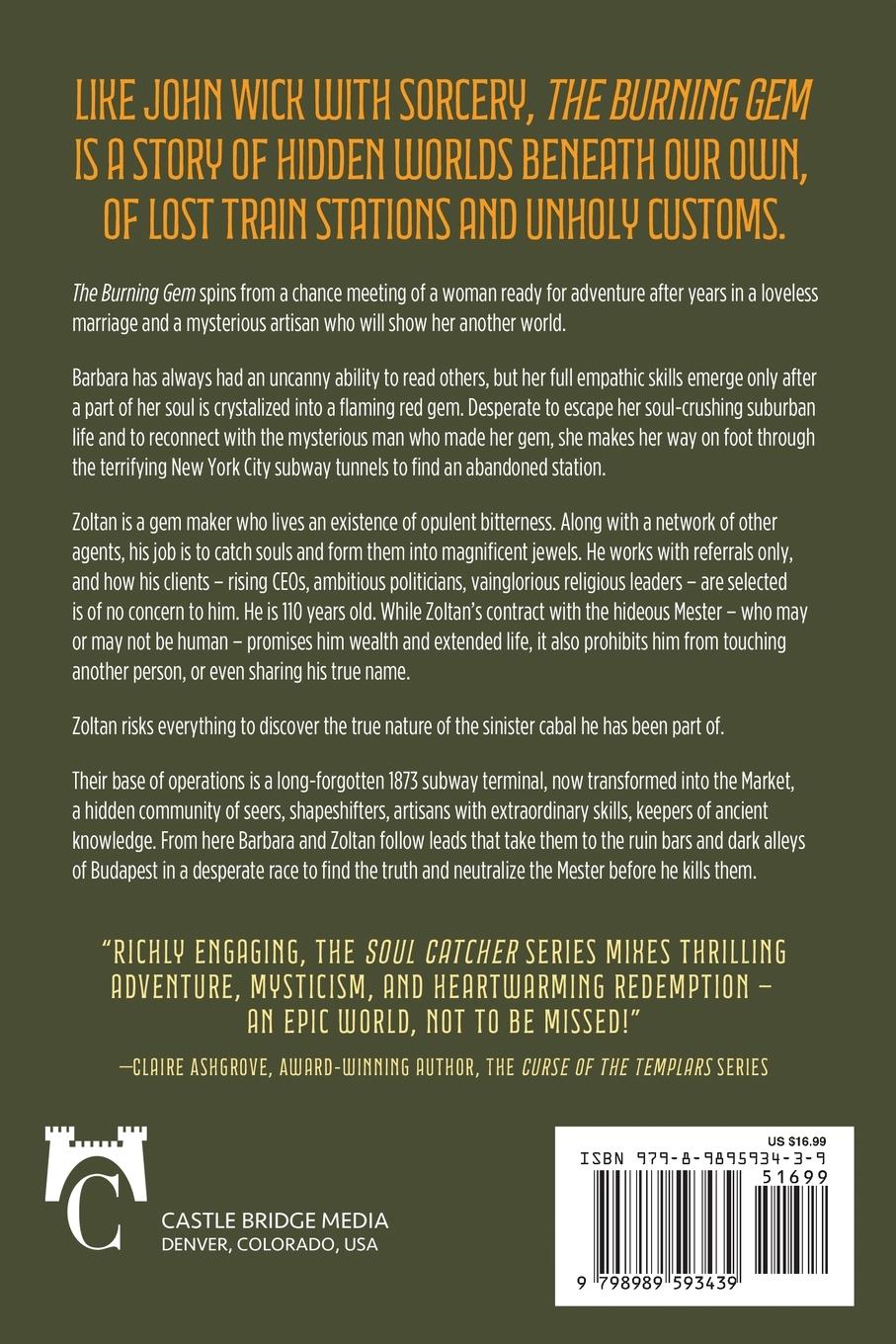 Rückseitencover The Burning Gem