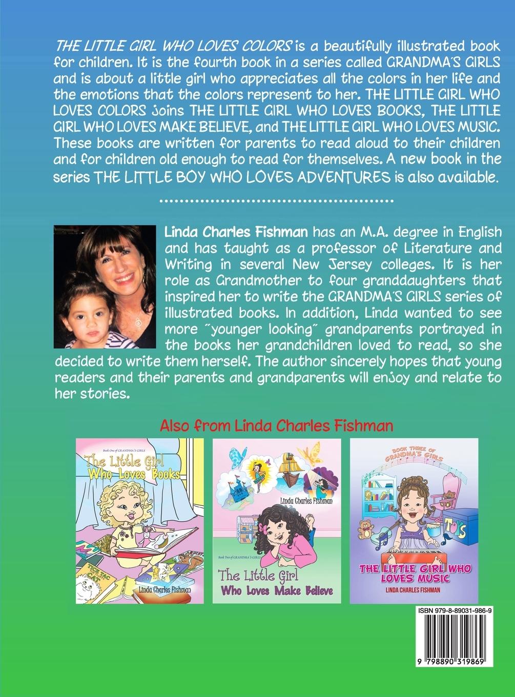 Rückseitencover The Little Girl Who Loves Colors